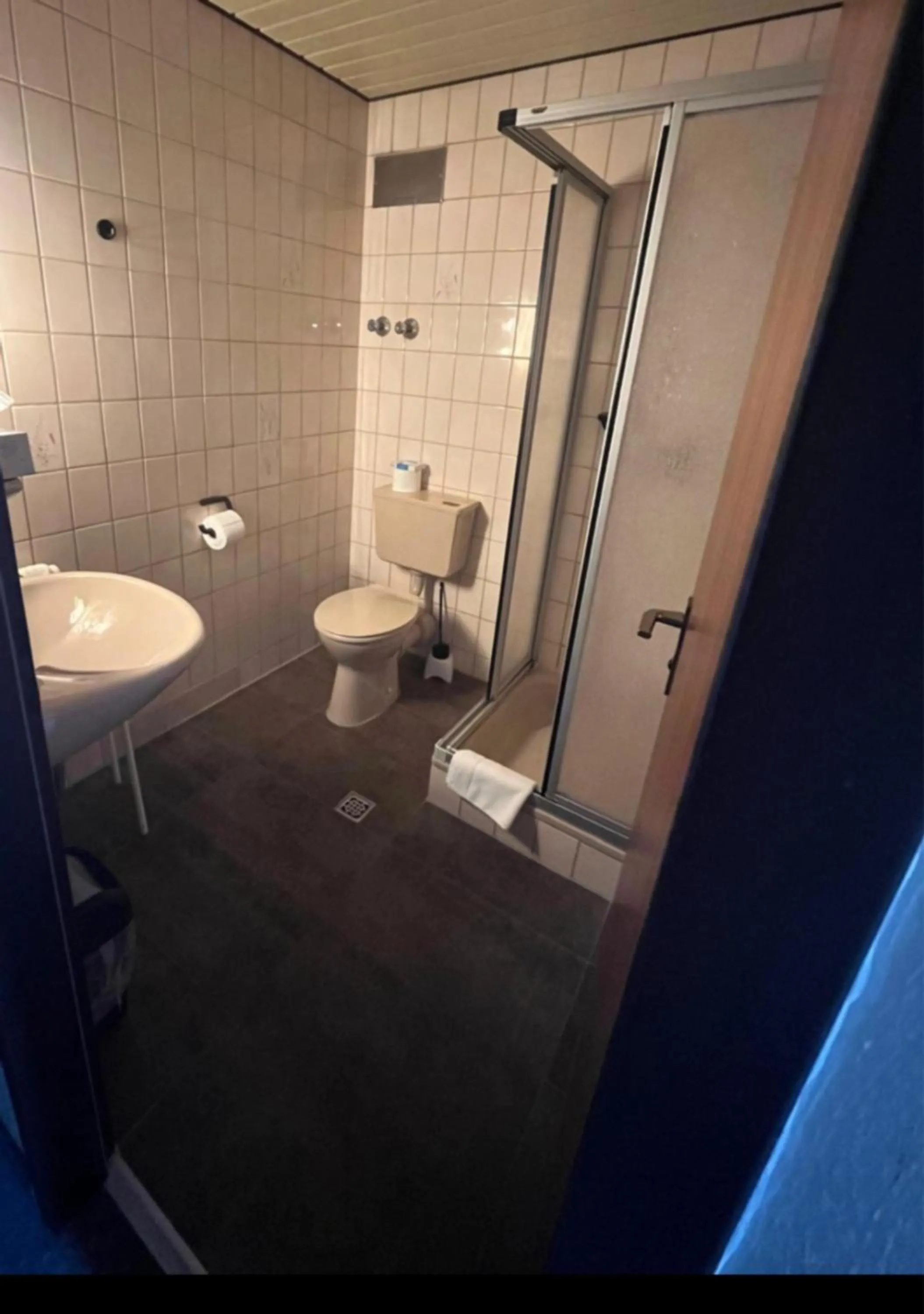 Bathroom in Hotel Tannenhof Haiger