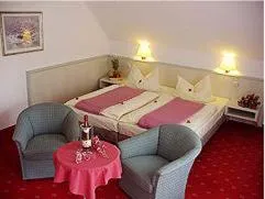 Photo of the whole room, Bed in Haus am Park