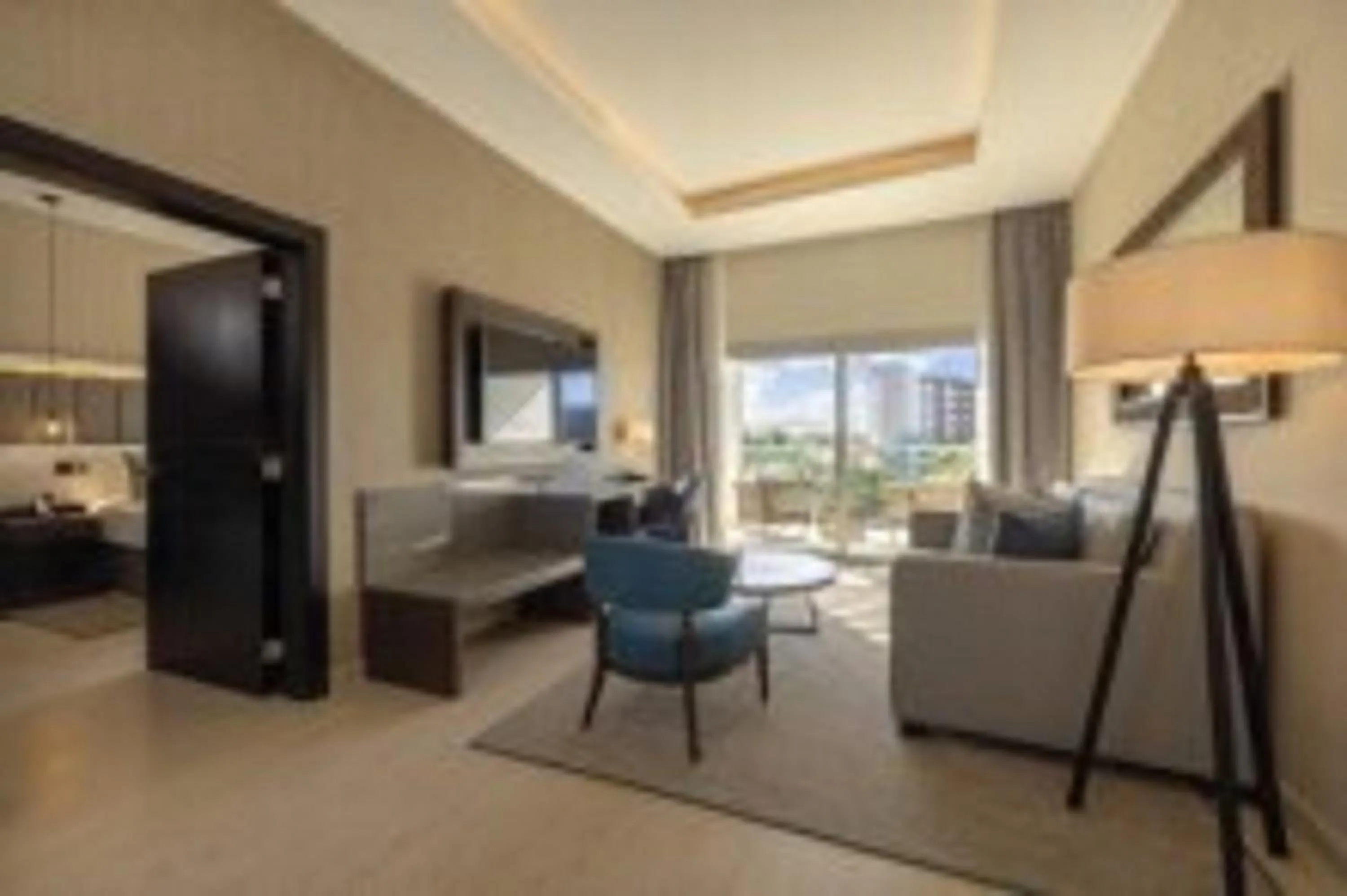 Living room, Bed in Royalton Hideaway Blue Waters, An Autograph Collection All-Inclusive Resort - Adults Only