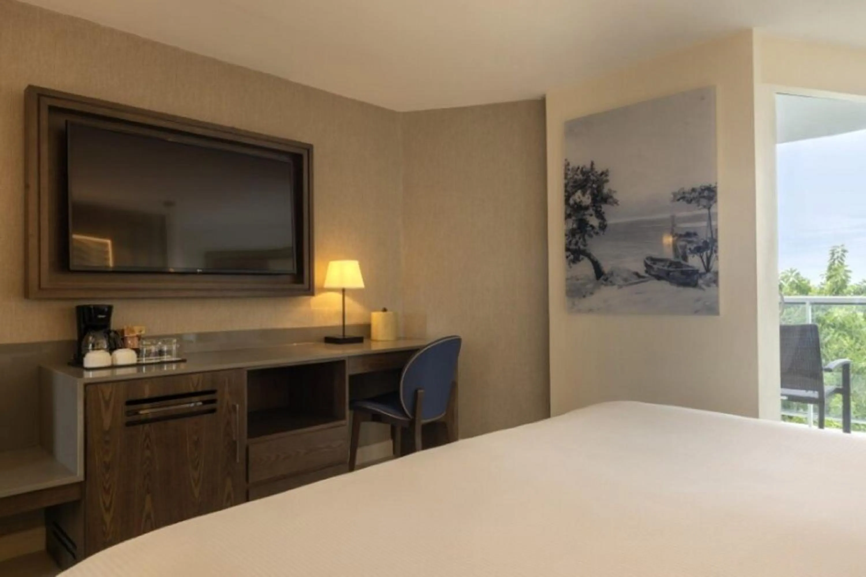 View (from property/room), Bed in Royalton Hideaway Blue Waters, An Autograph Collection All-Inclusive Resort - Adults Only