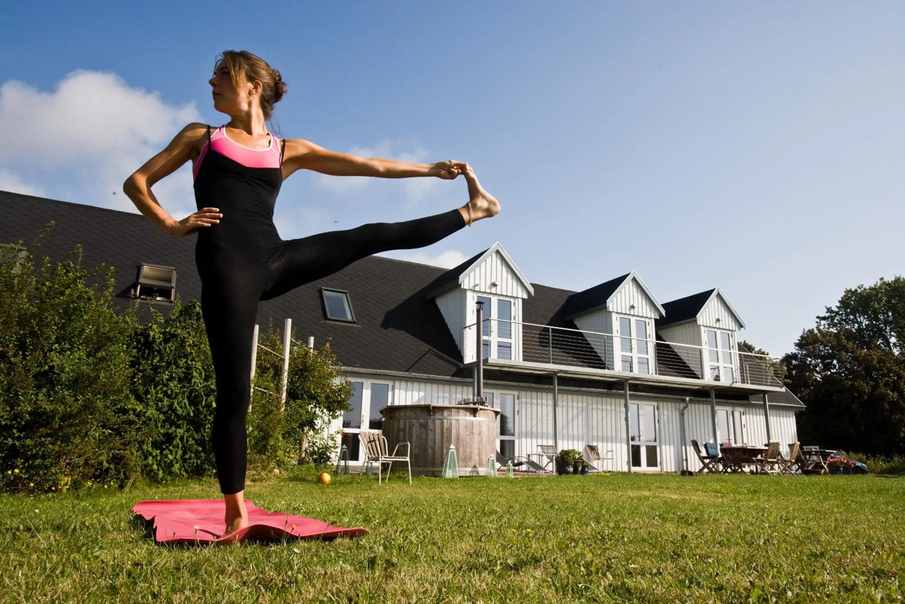 Garden in Quistgaarden Bed & Breakfast