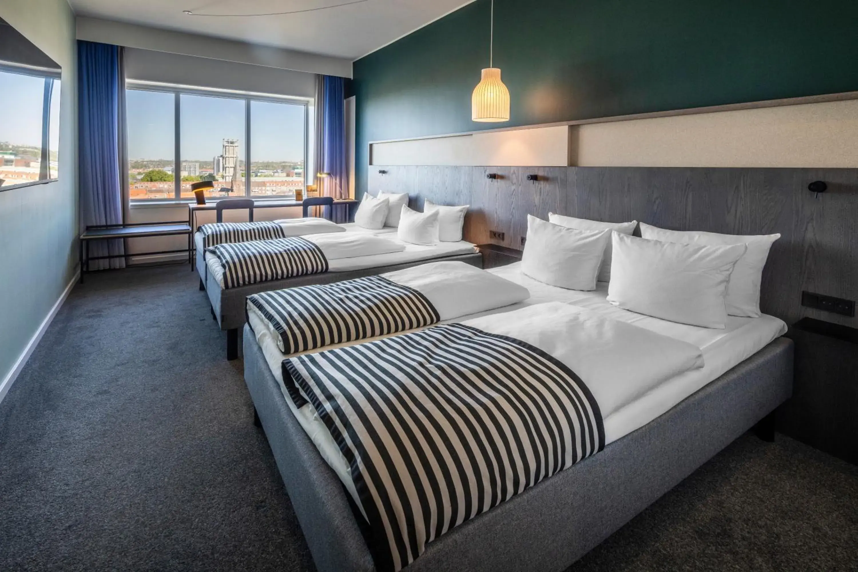 Bed in Comwell Aarhus Dolce by Wyndham Bed in Comwell Aarhus Dolce by Wyndham