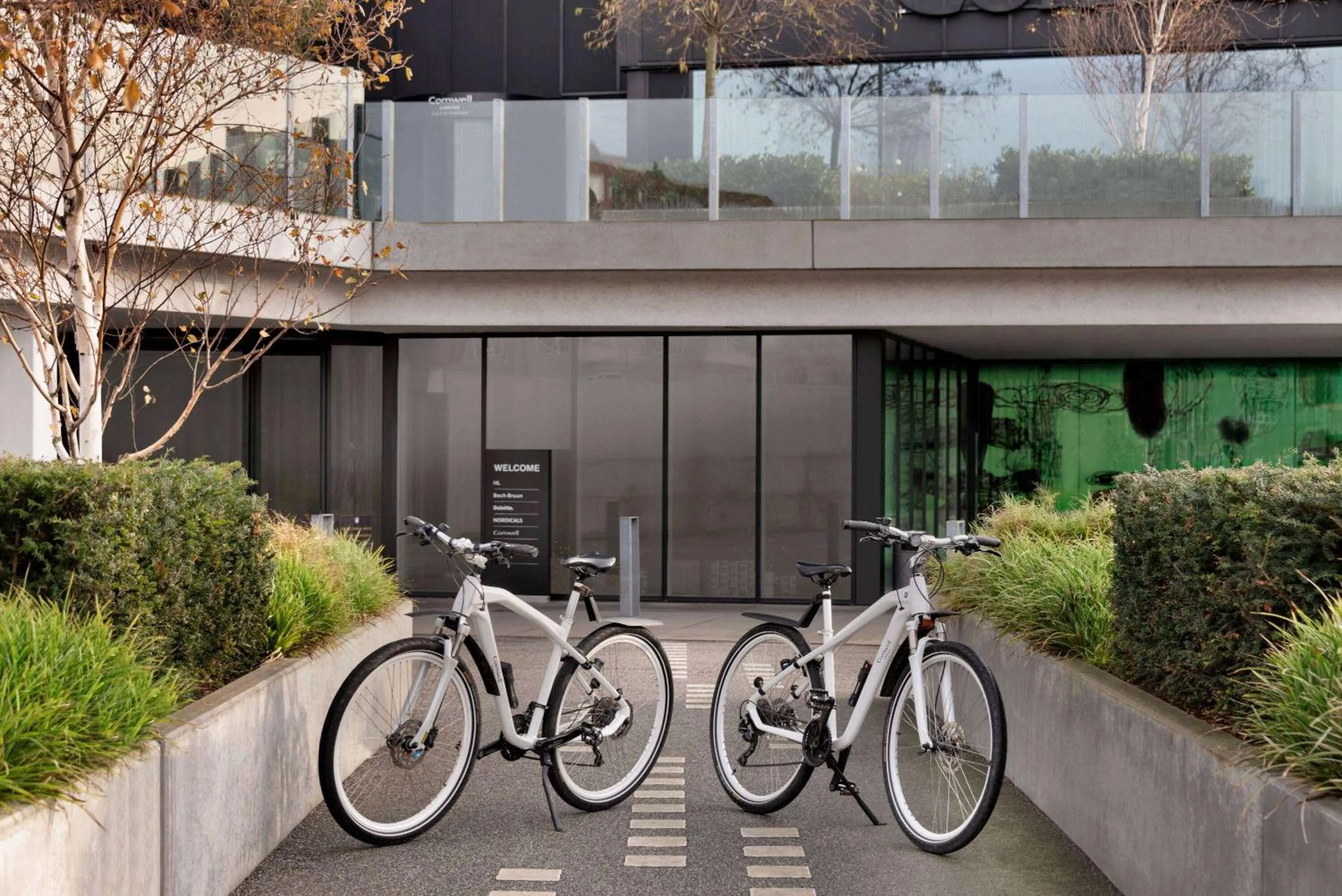 Cycling in Comwell Aarhus Dolce by Wyndham