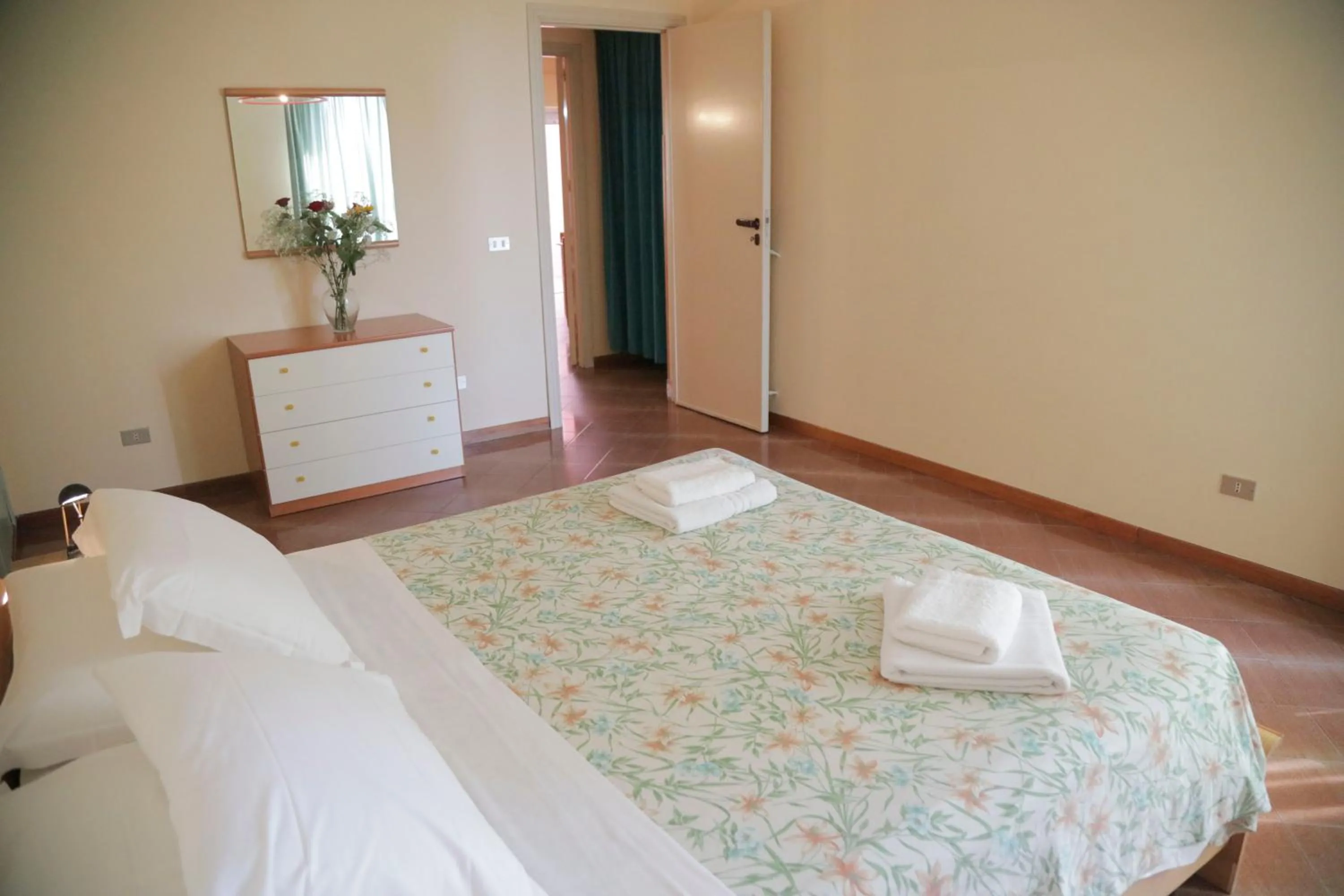 Bedroom, Bed in Casa Rosa