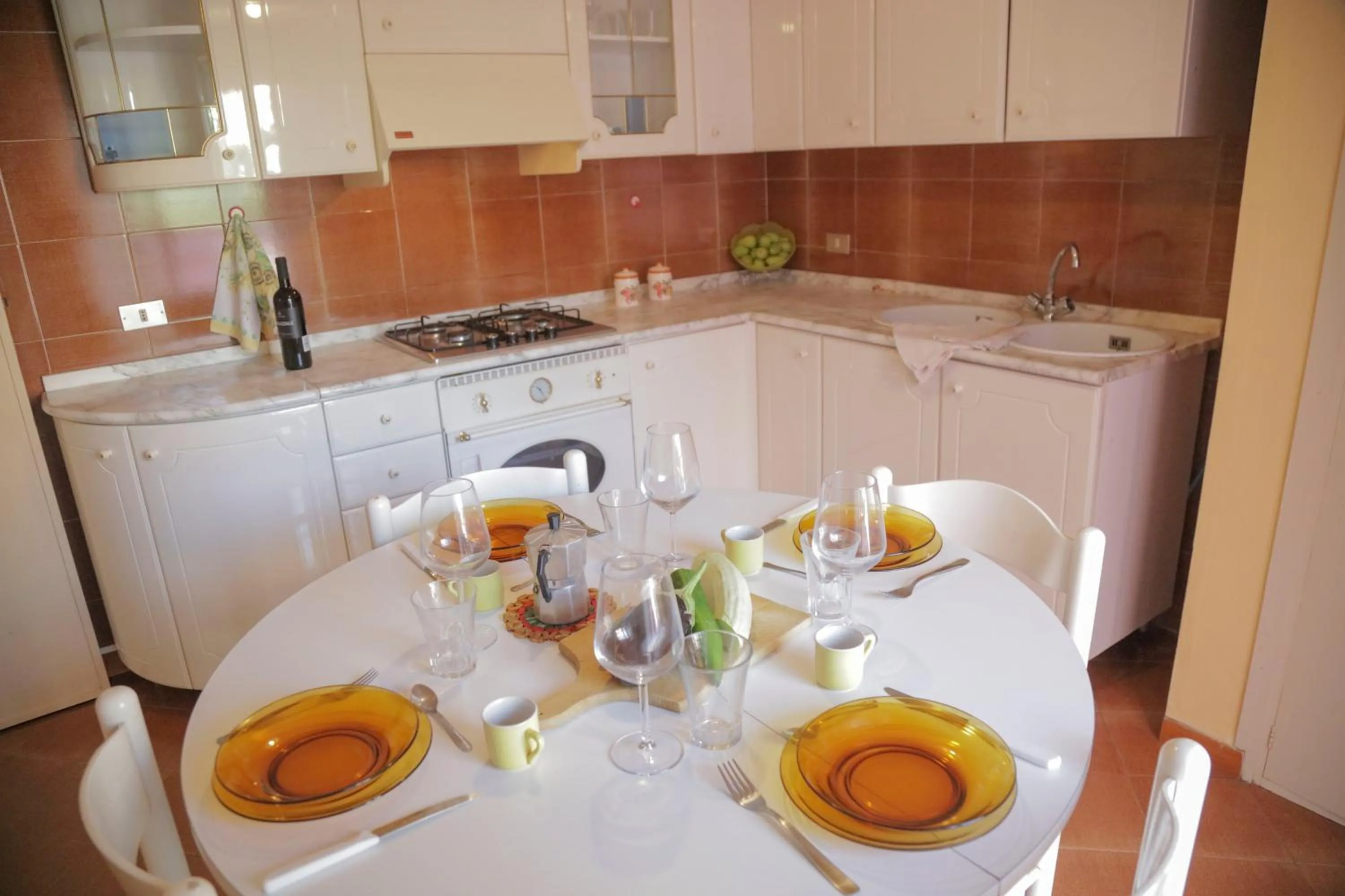Kitchen or kitchenette in Casa Rosa