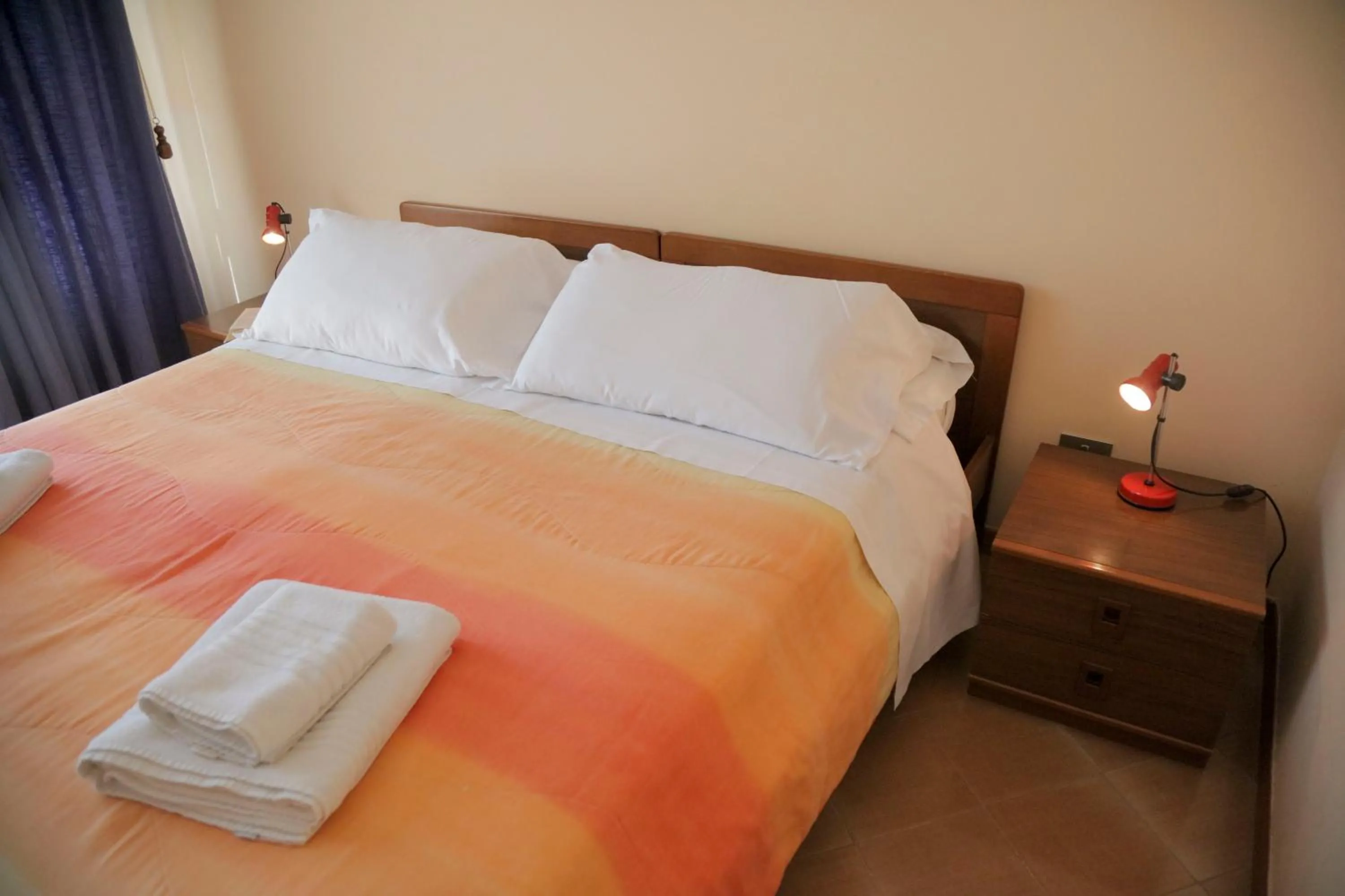 Bedroom, Bed in Casa Rosa
