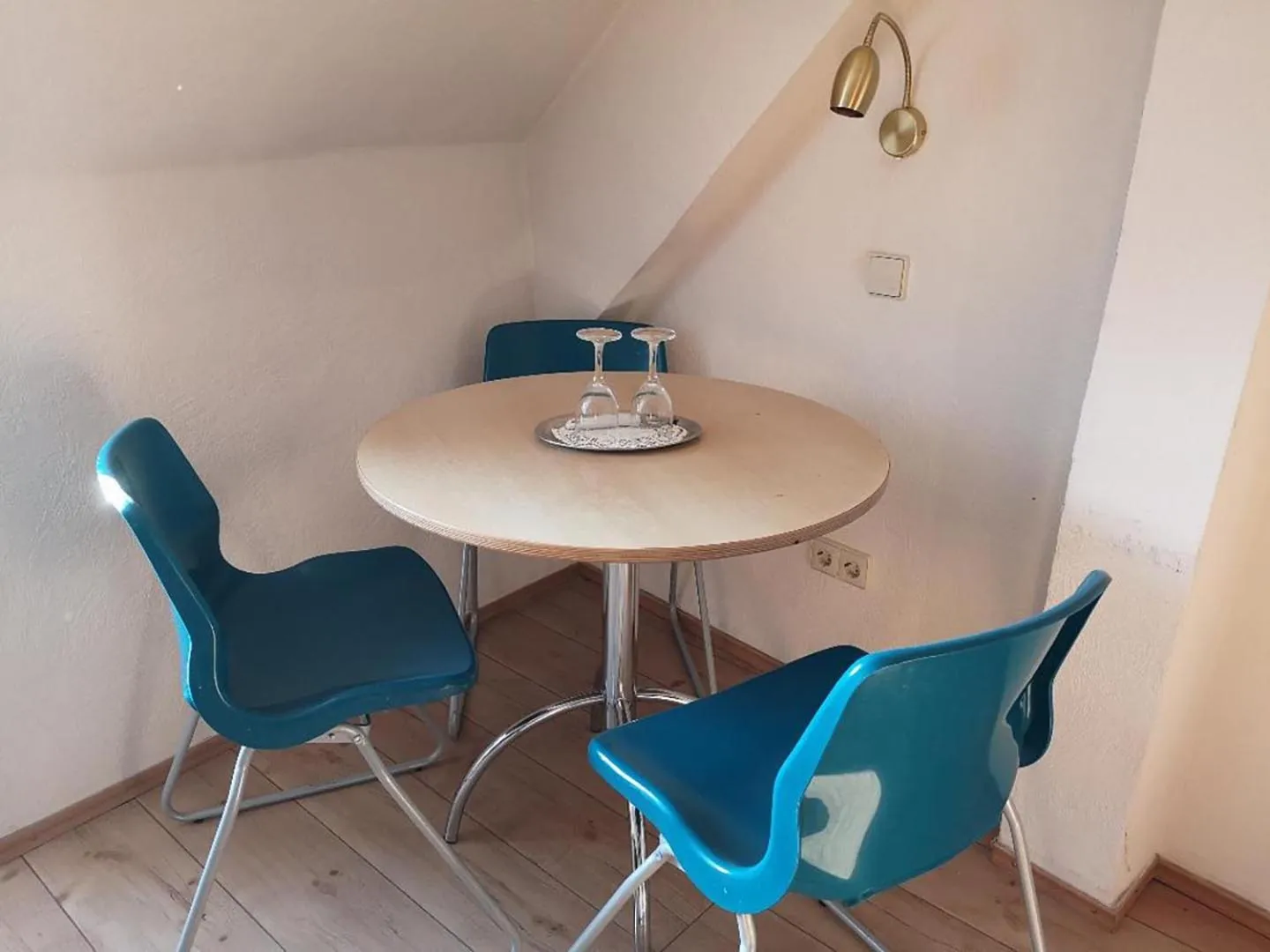 Kitchen or kitchenette in Hotel Löhr