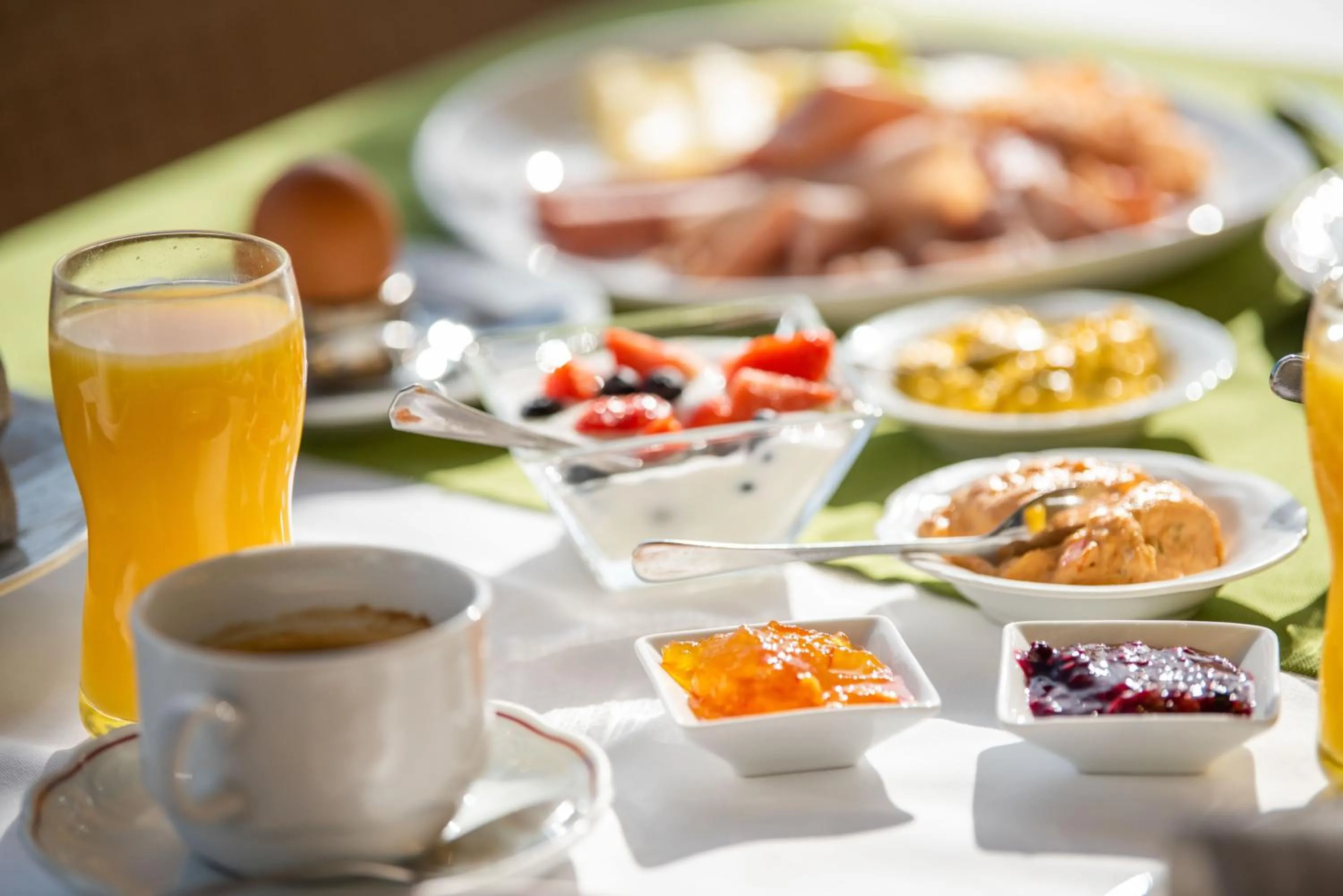 Breakfast in Joglland Hotel Prettenhofer