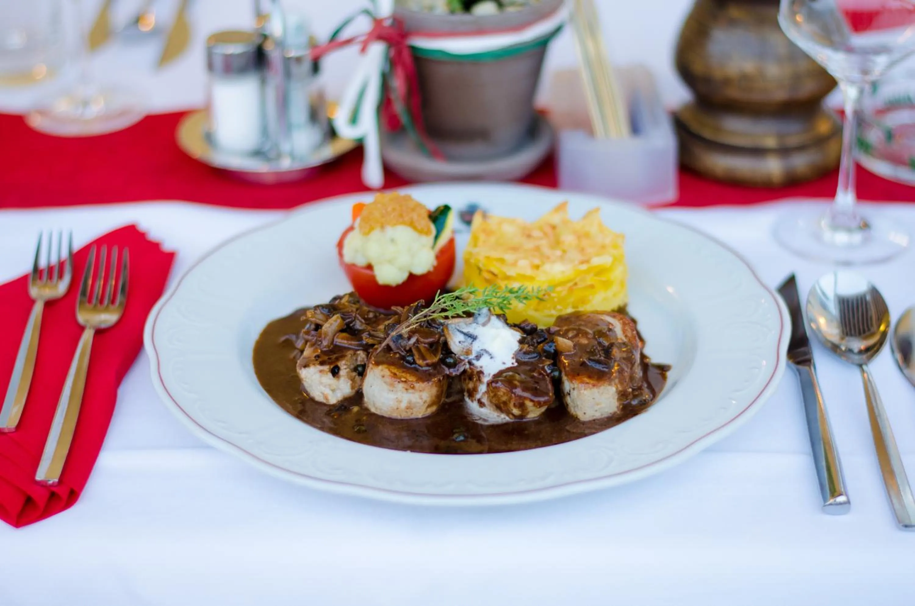Food in Joglland Hotel Prettenhofer