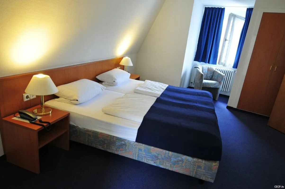 Bed in Hotel Haus Reichert