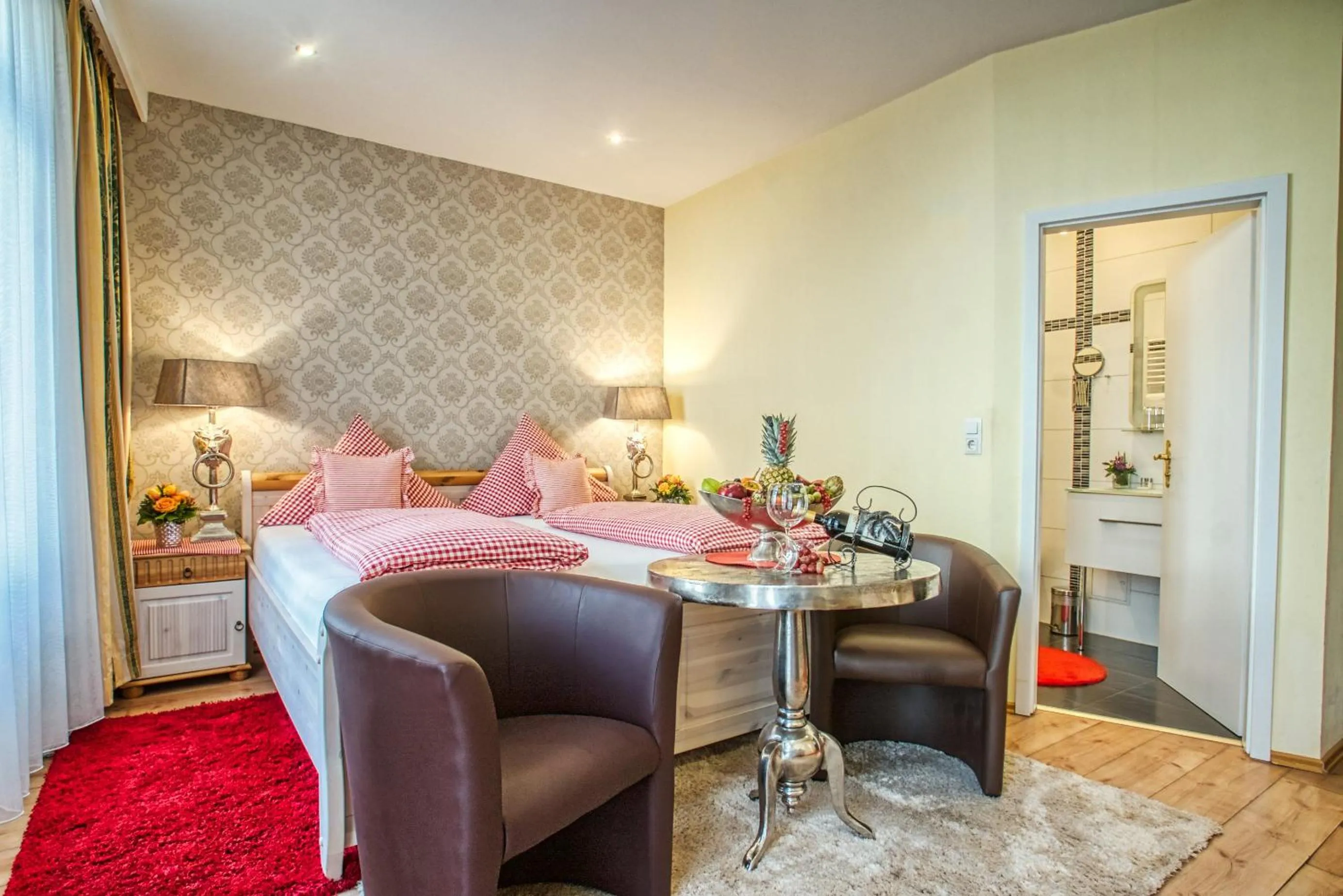 Bedroom, Bed in Hotel Laterne