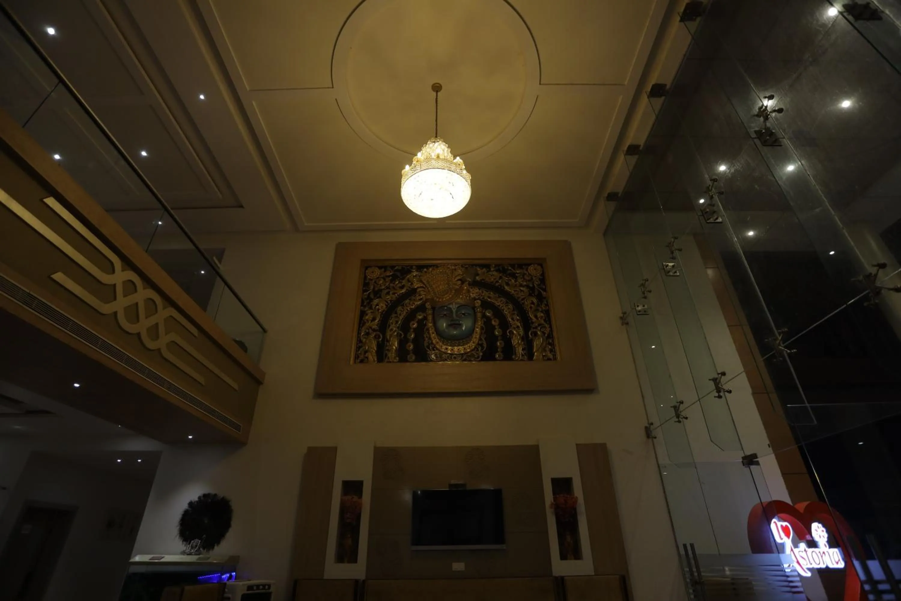 Seating area in THE GRAND ASTORIA SOMANTH by Shivalaya Darshanam