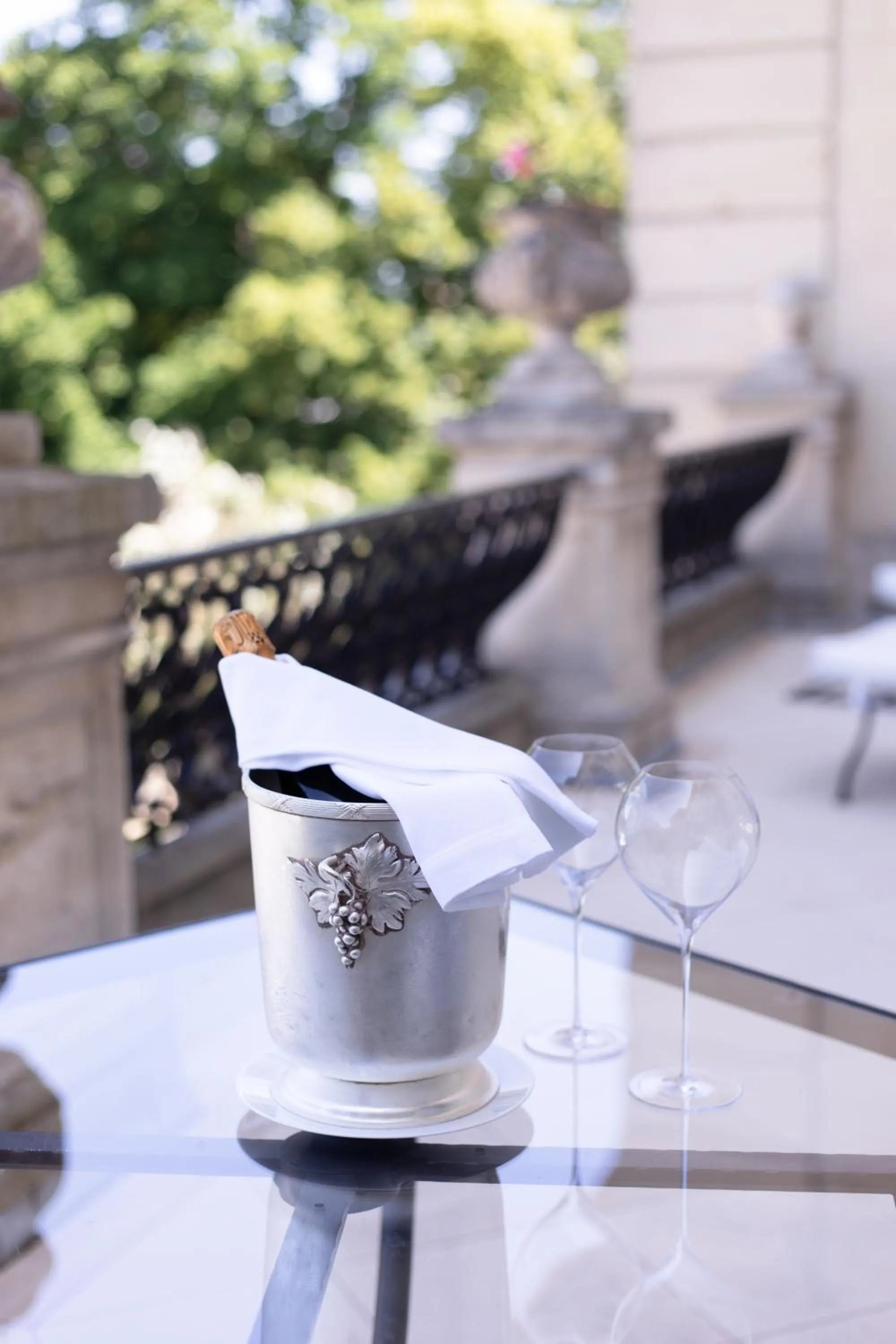 Balcony/Terrace in Domaine les Crayères