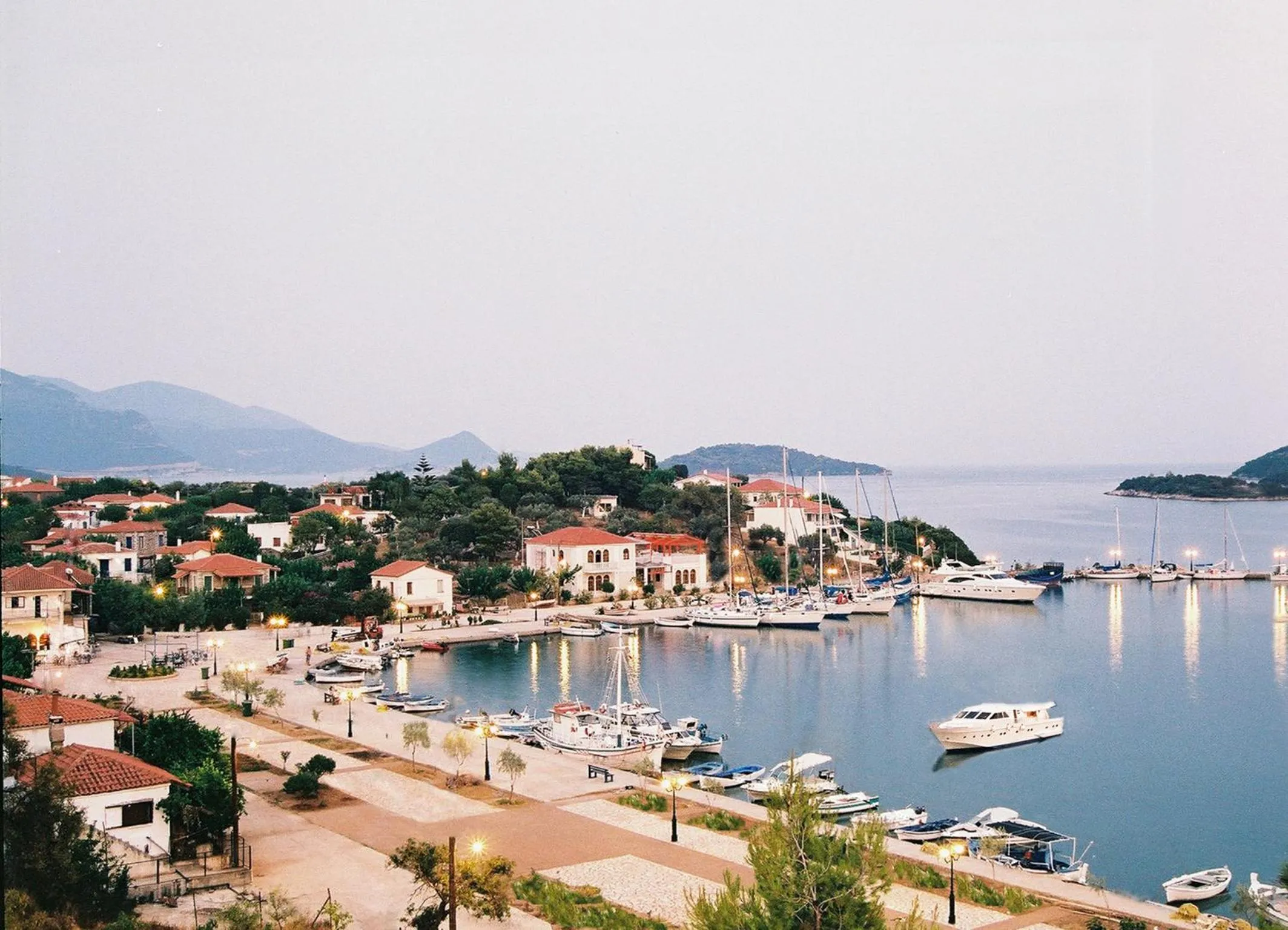 Natural landscape in Drymna