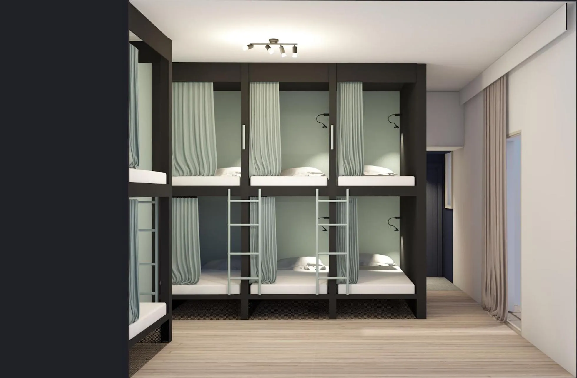 Bed in BEDWAVE Seaside Mansion
