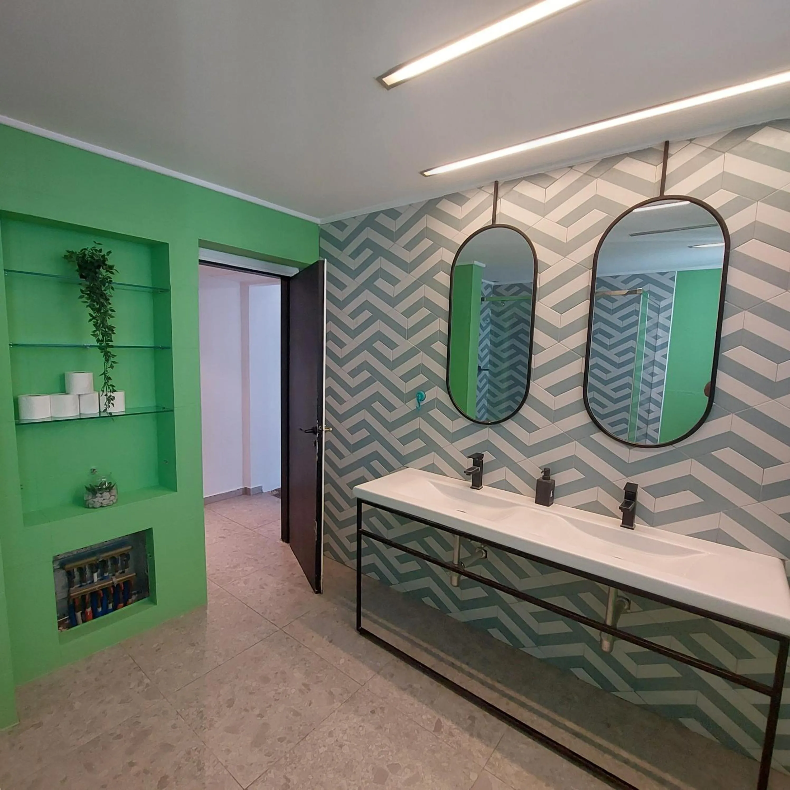 Bathroom in BEDWAVE Seaside Mansion