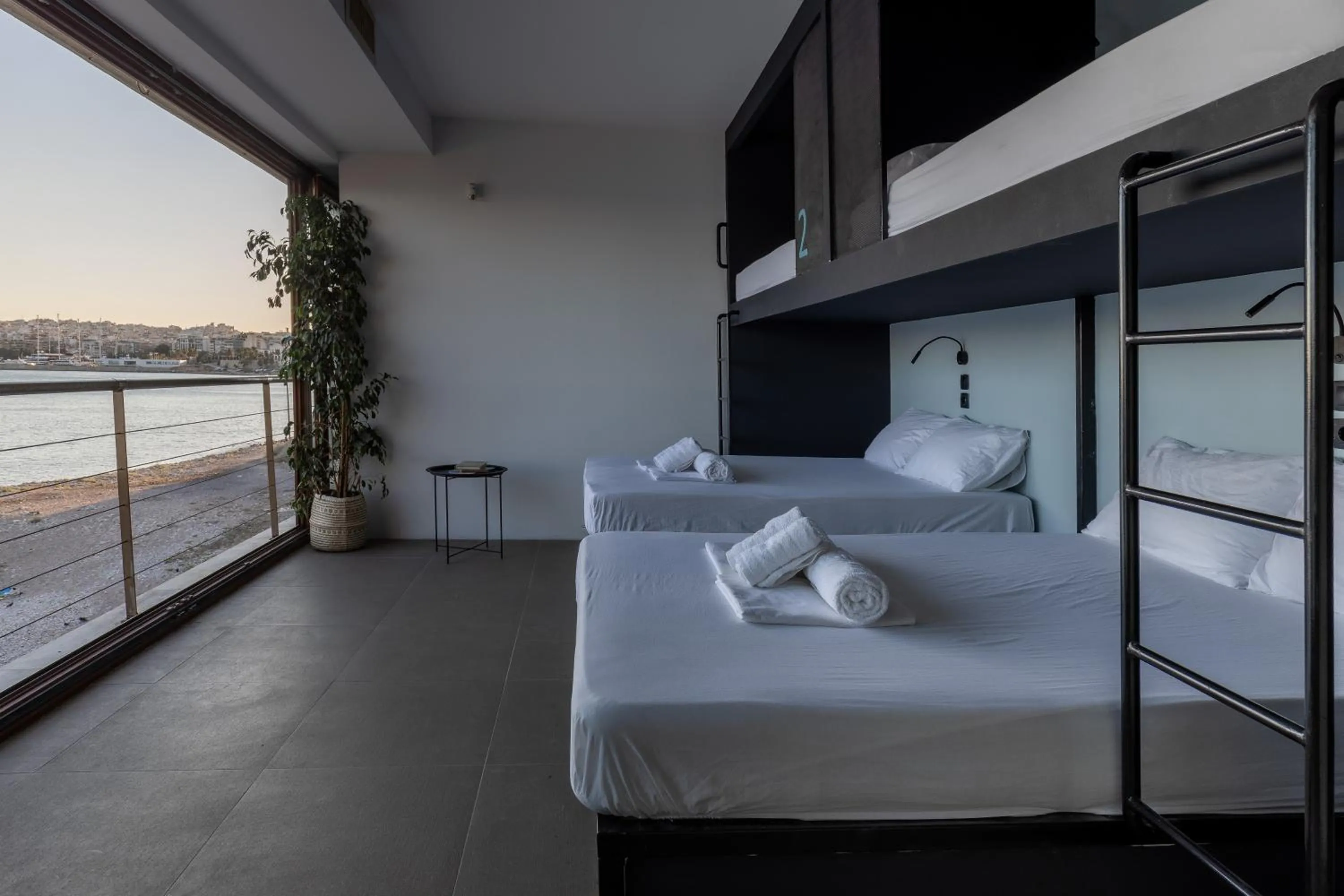 Bed in BEDWAVE Seaside Mansion