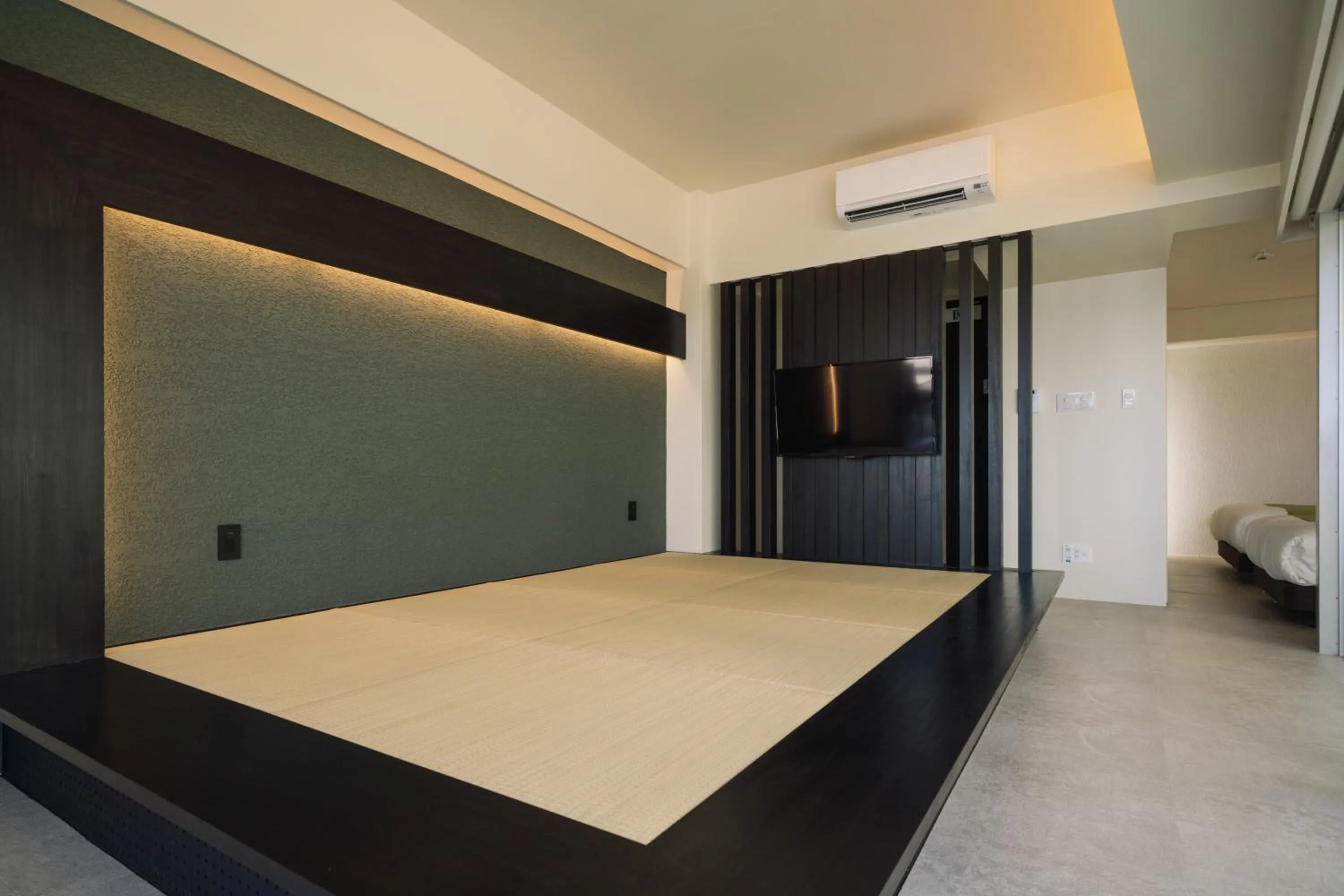 Photo of the whole room, Bed in KEN KEN VILLA YUUMODORO