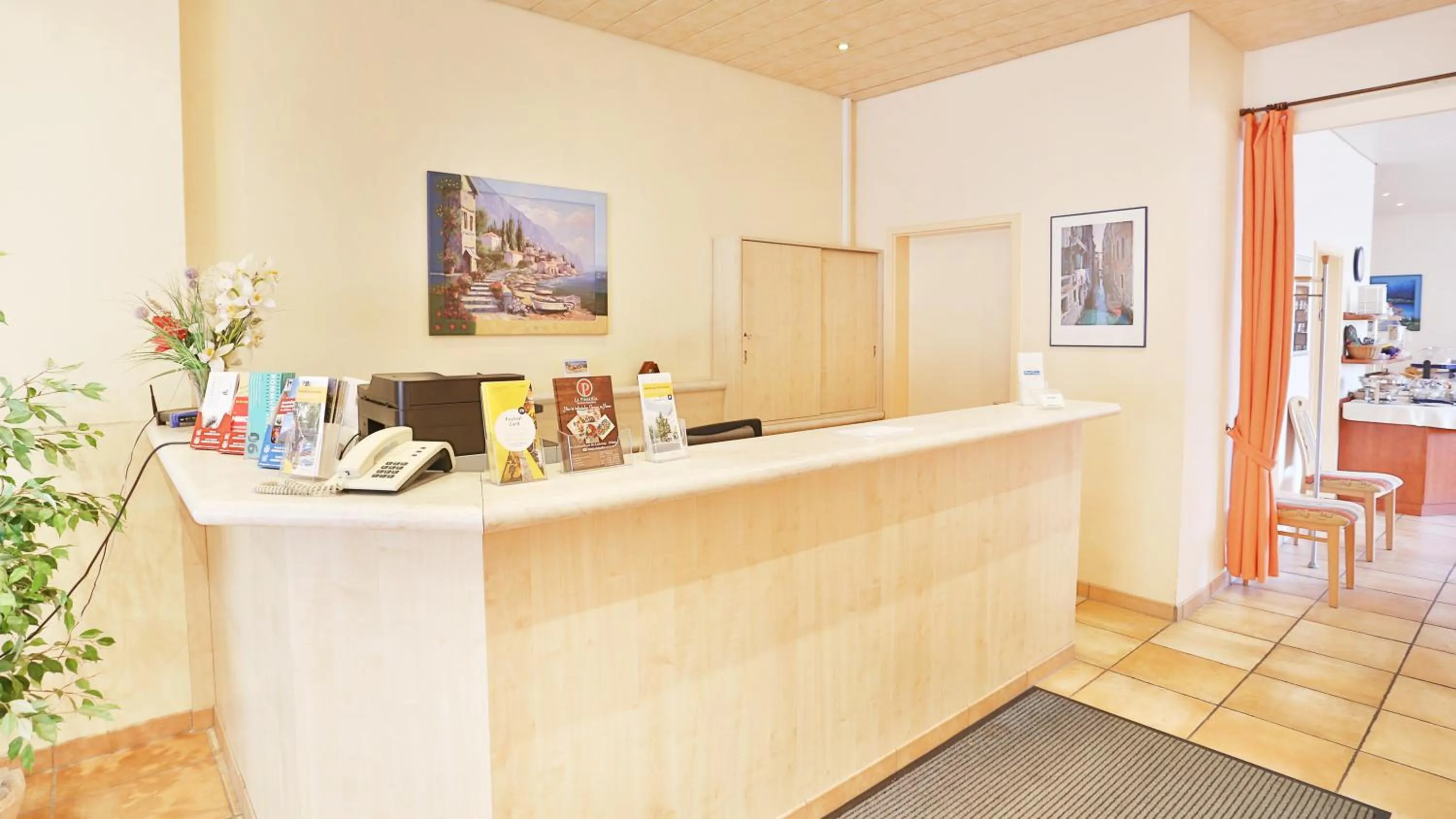 Lobby or reception in Hotel Europa Pforzheim