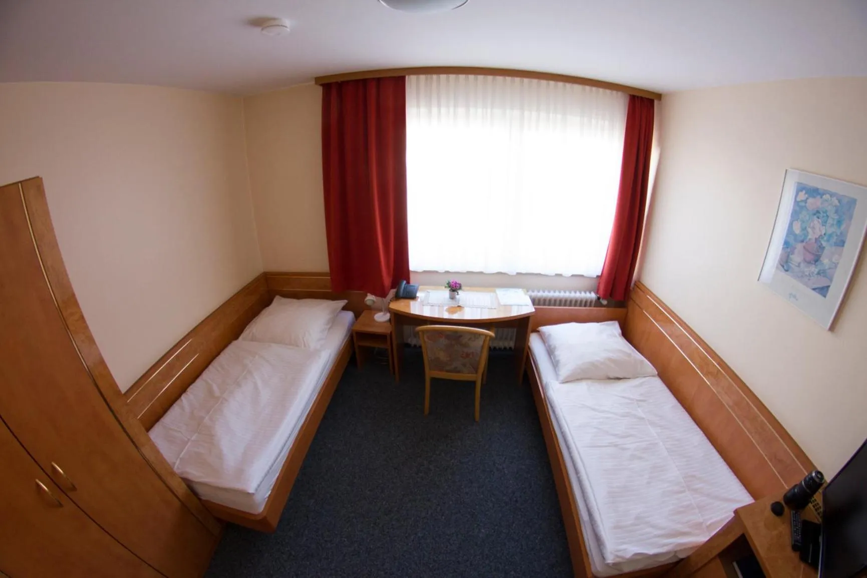 Bed in Hotel Europa Pforzheim