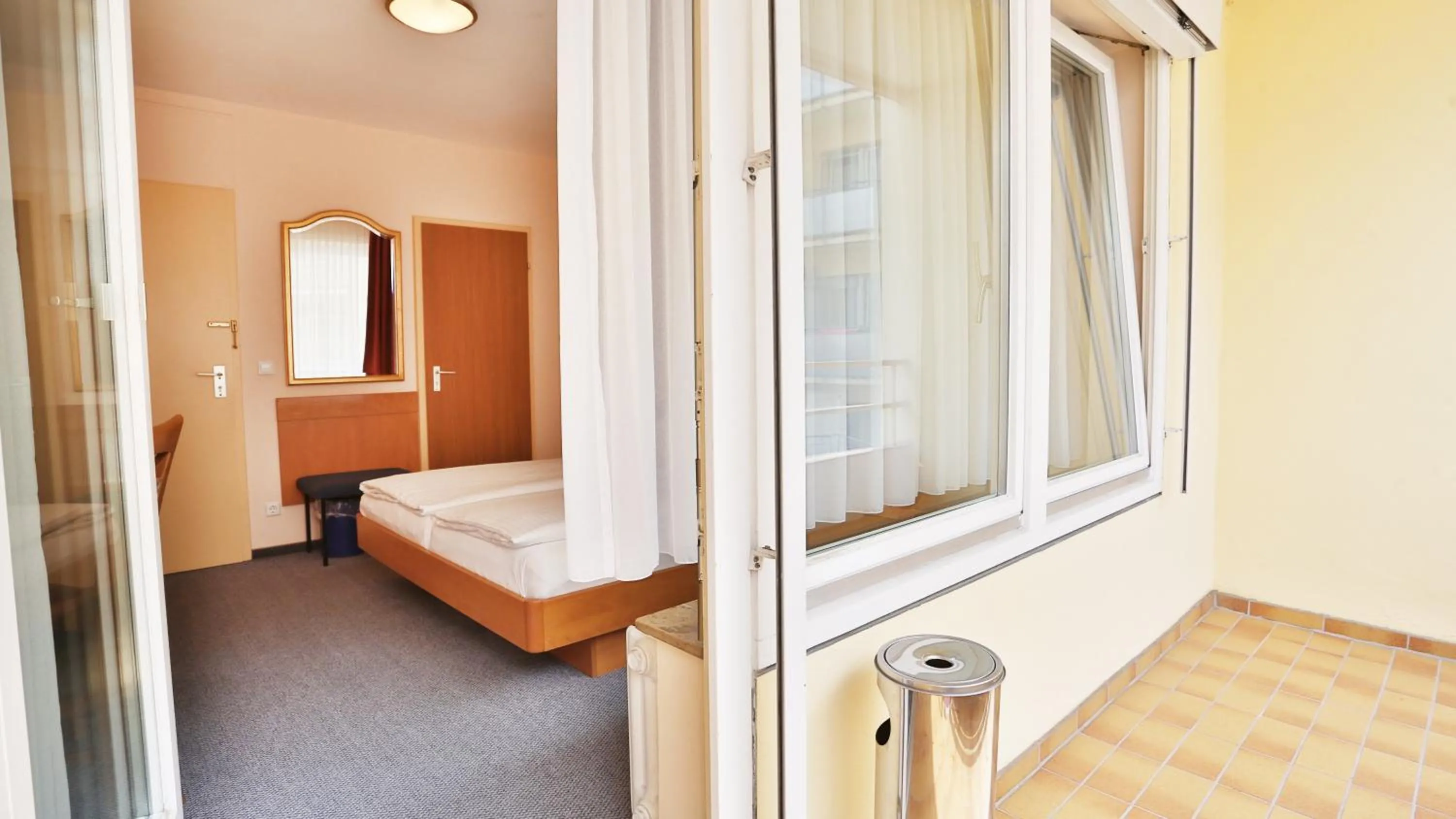 Photo of the whole room, Bed in Hotel Europa Pforzheim