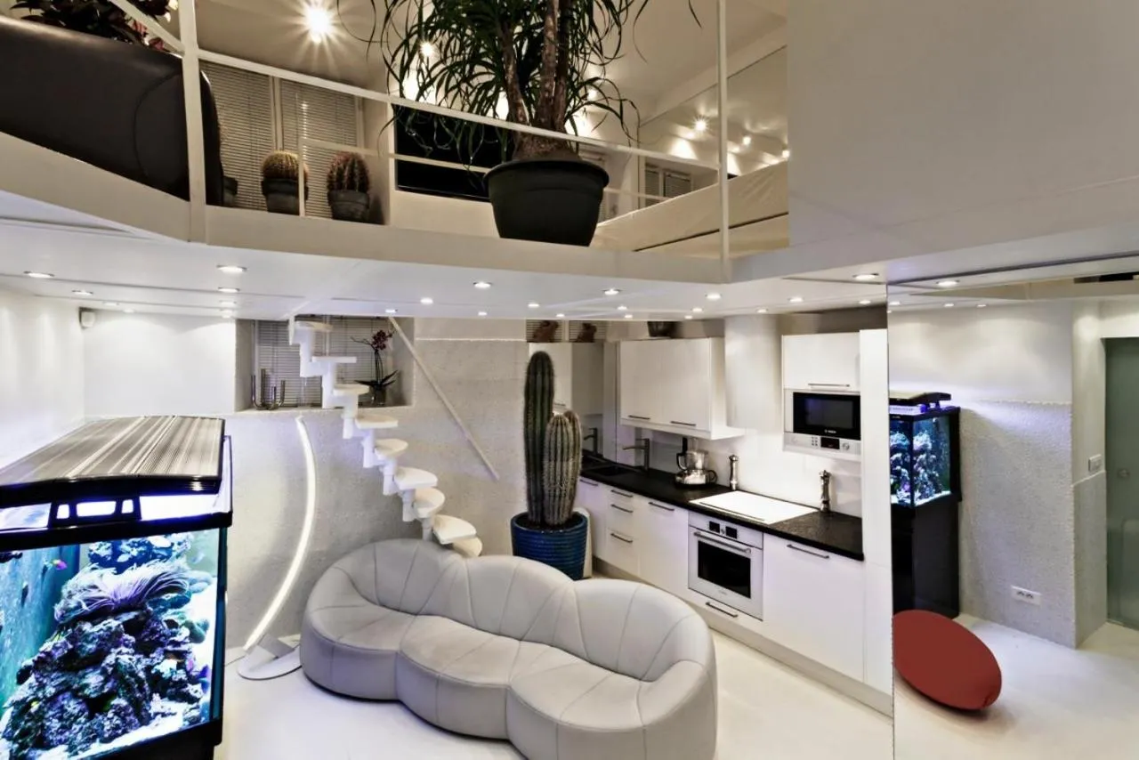 Photo of the whole room in Stylish,luxury duplex Paris city center