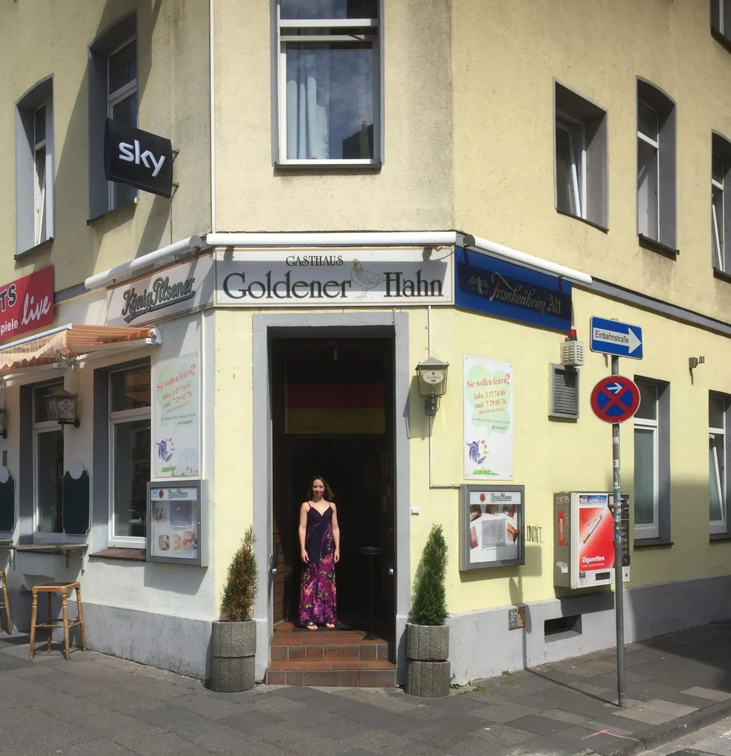 Facade/entrance in Hotel Goldener Hahn Facade/entrance in Hotel Goldener Hahn