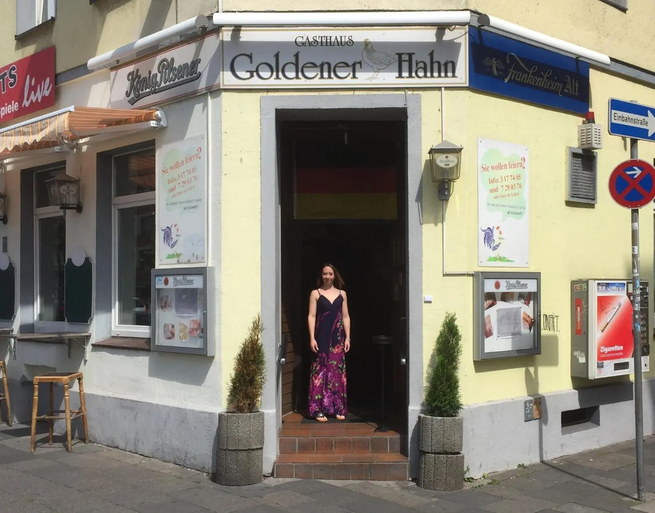 Facade/entrance in Hotel Goldener Hahn Facade/entrance in Hotel Goldener Hahn