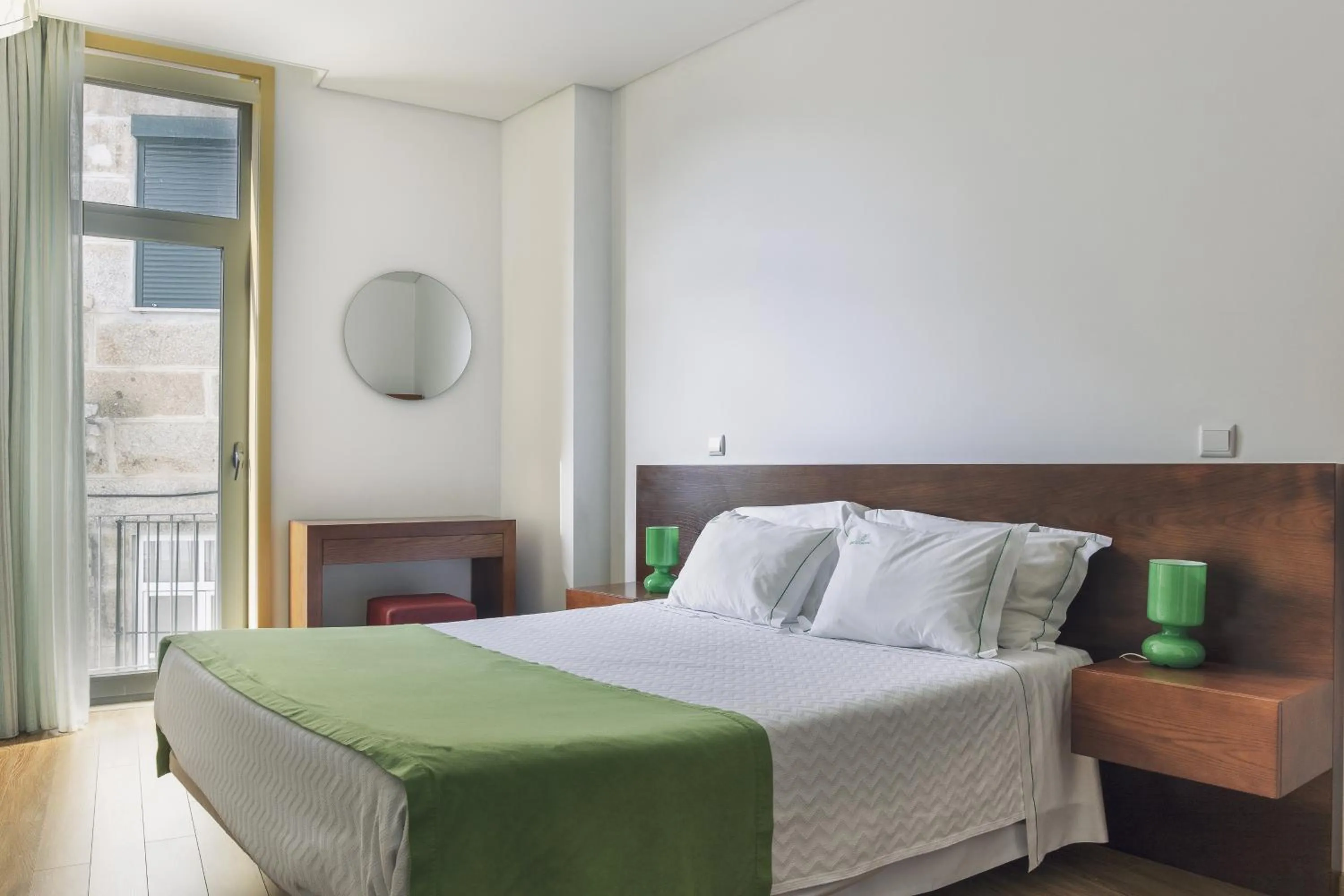 Bed in Hotel Comércio