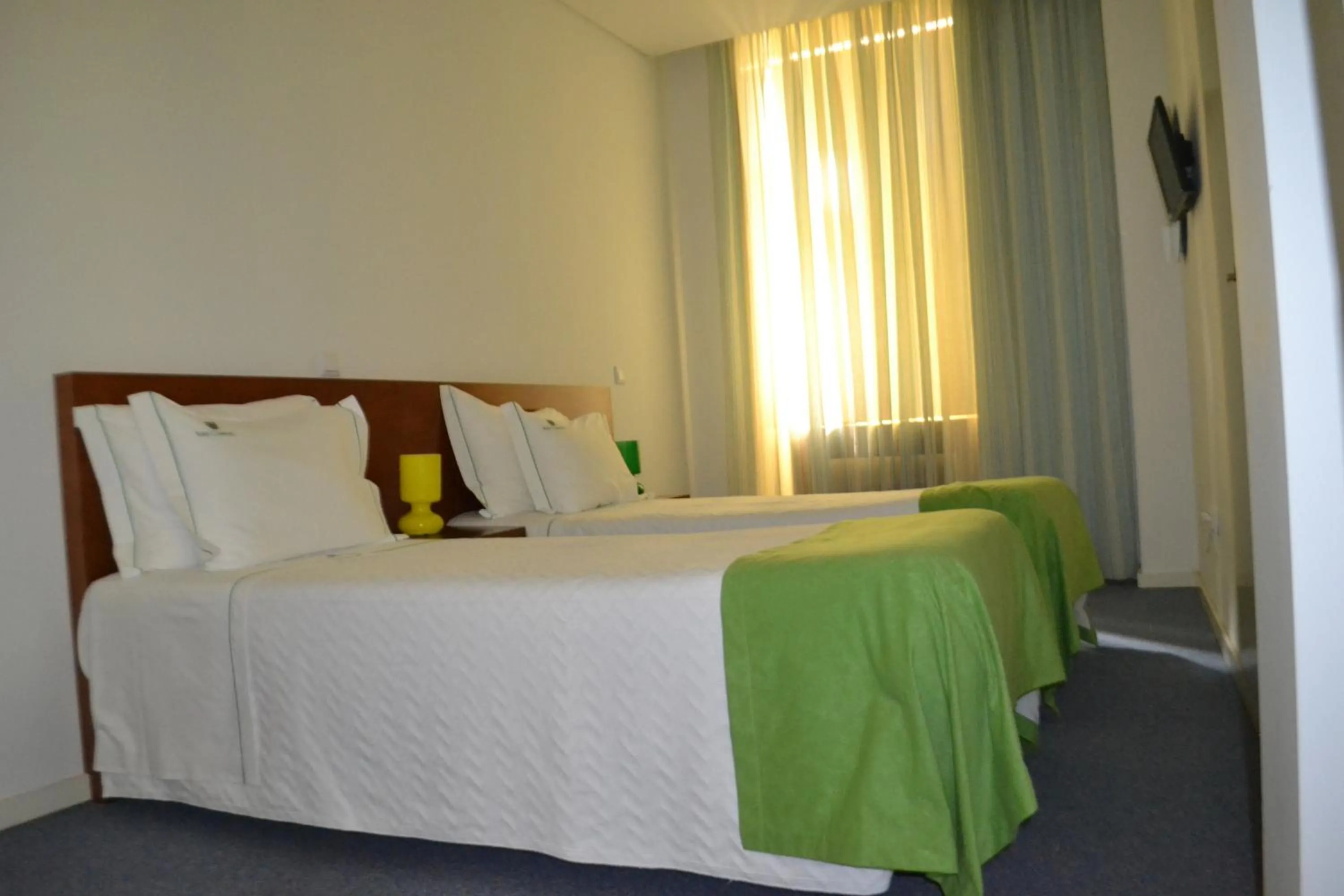 Bed in Hotel Comércio