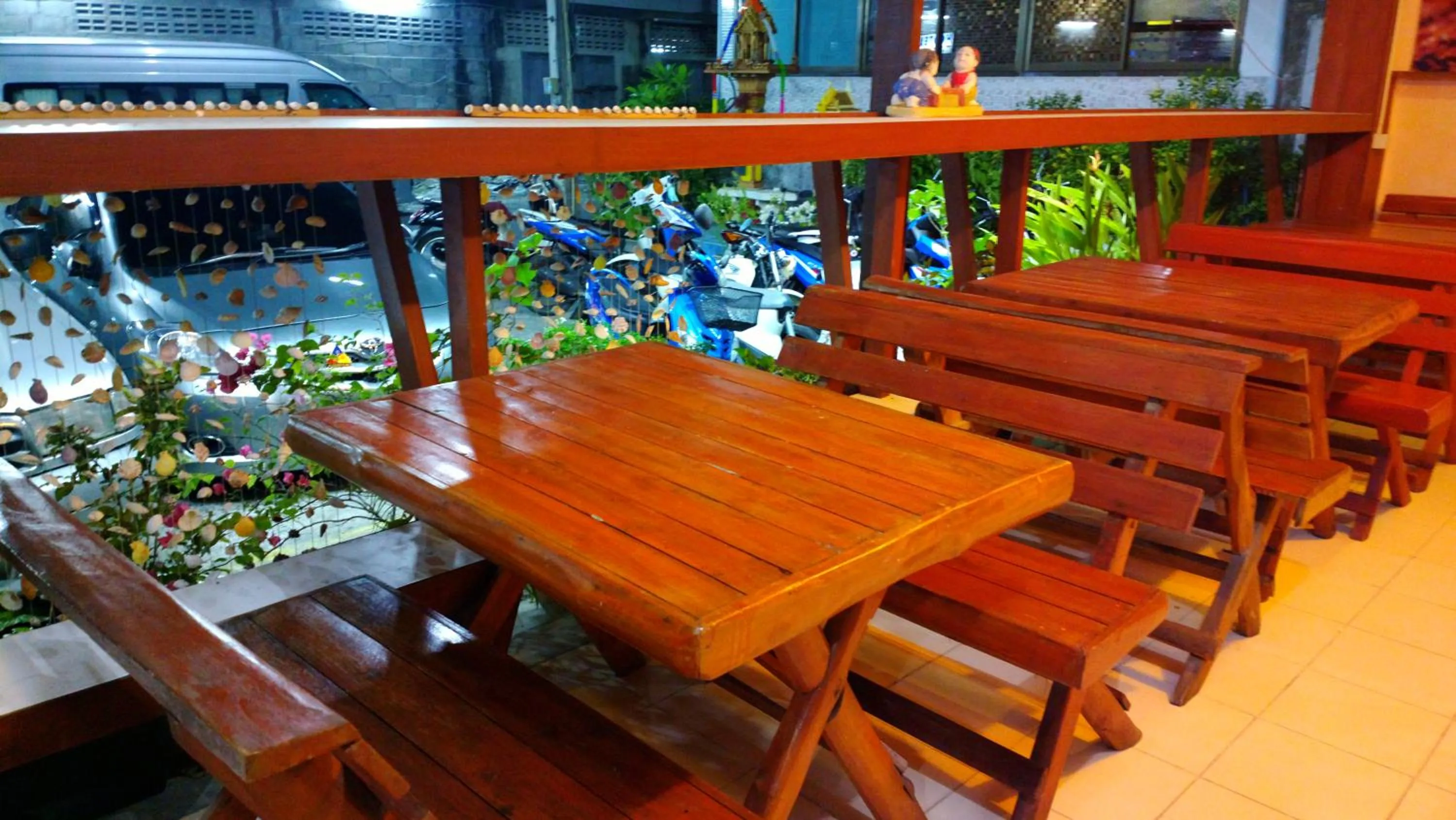 Patio in Hua Hin Euro City Hotel