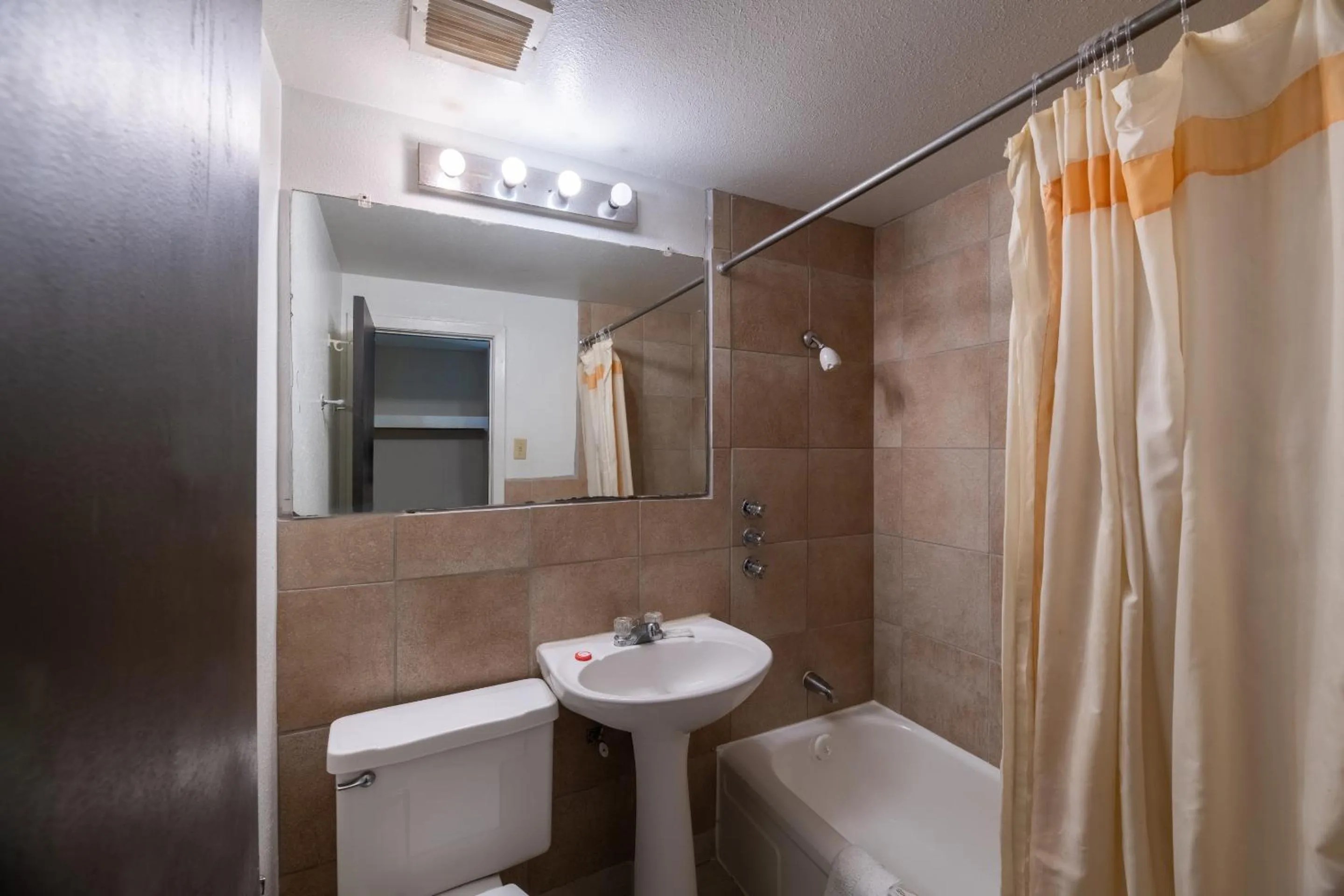 Bathroom in Hotel O Bay City, TX-35