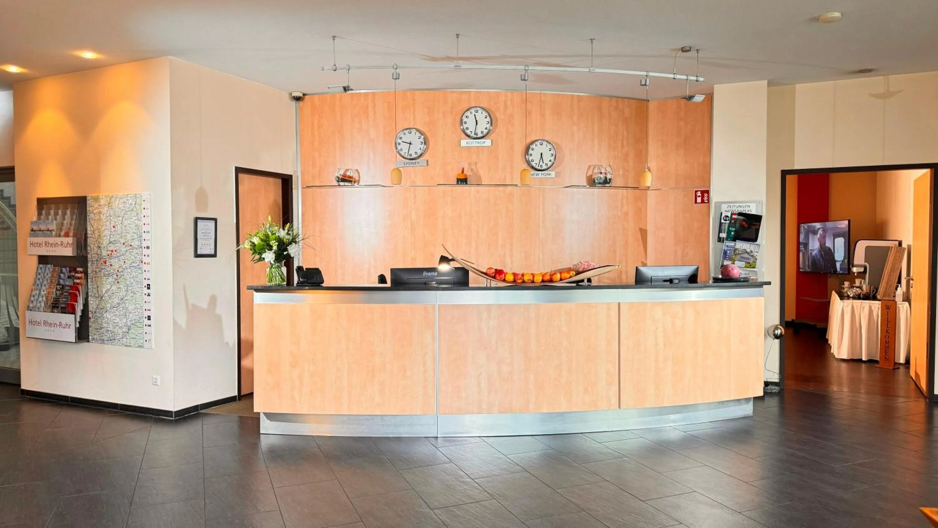 Lobby or reception in Hotel Rhein-Ruhr Bottrop