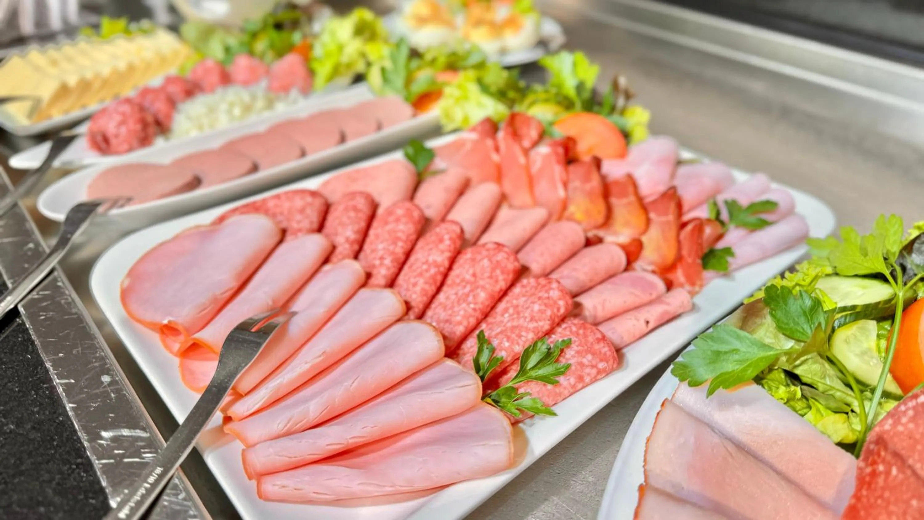 Buffet breakfast in Hotel Rhein-Ruhr Bottrop