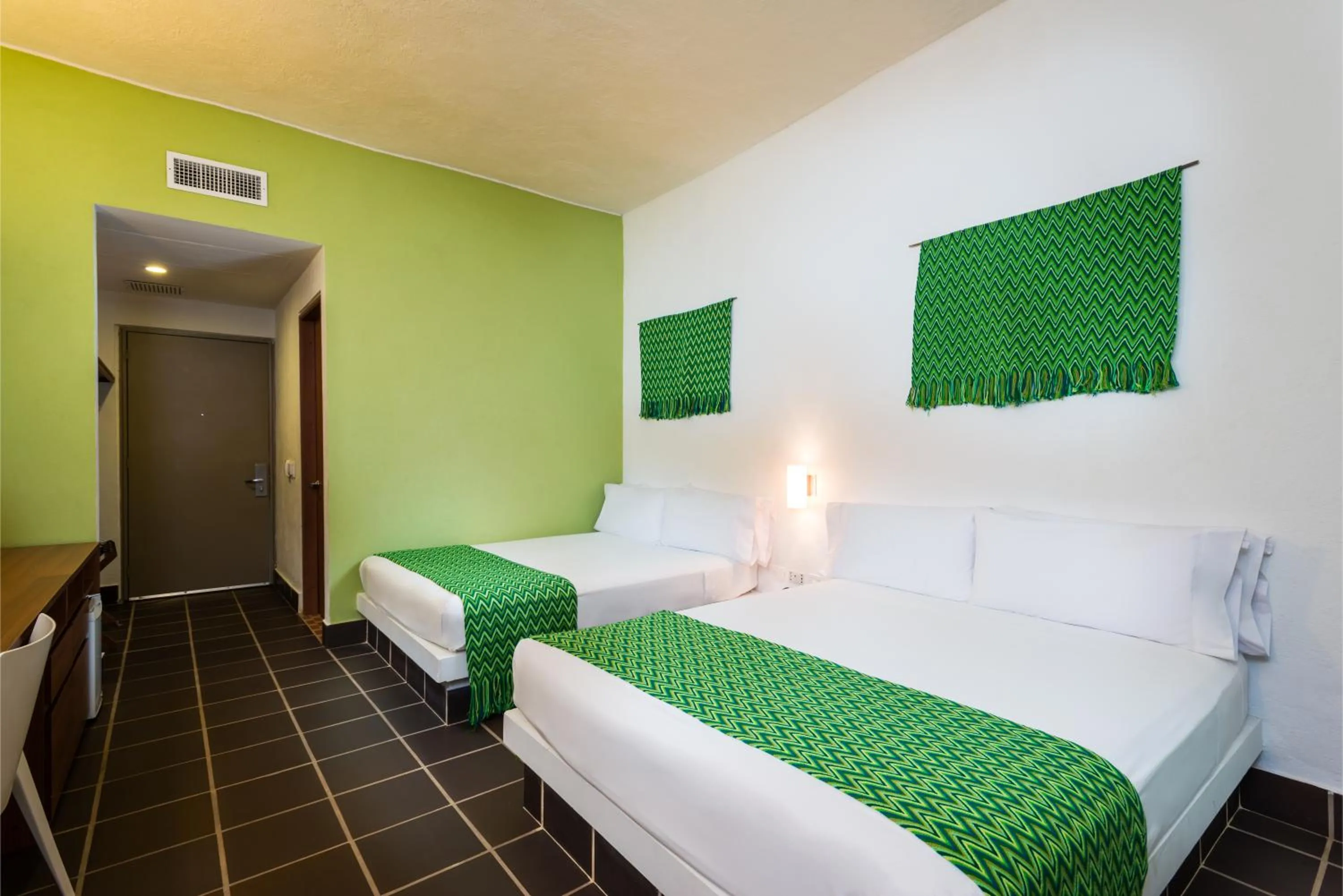 Photo of the whole room, Bed in Hotel Waya Guajira By OxoHotel