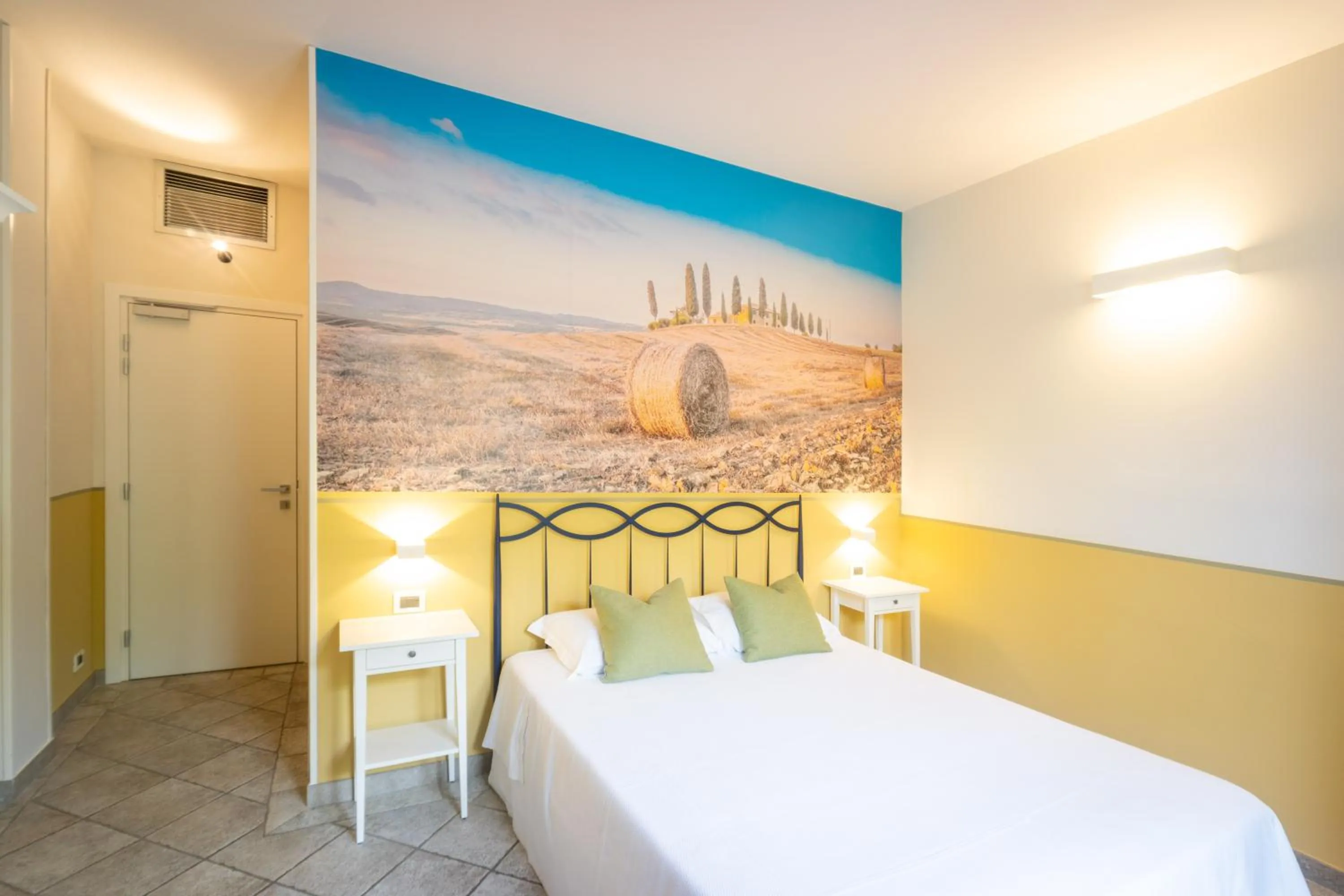 Bed in Hotel Le Colline