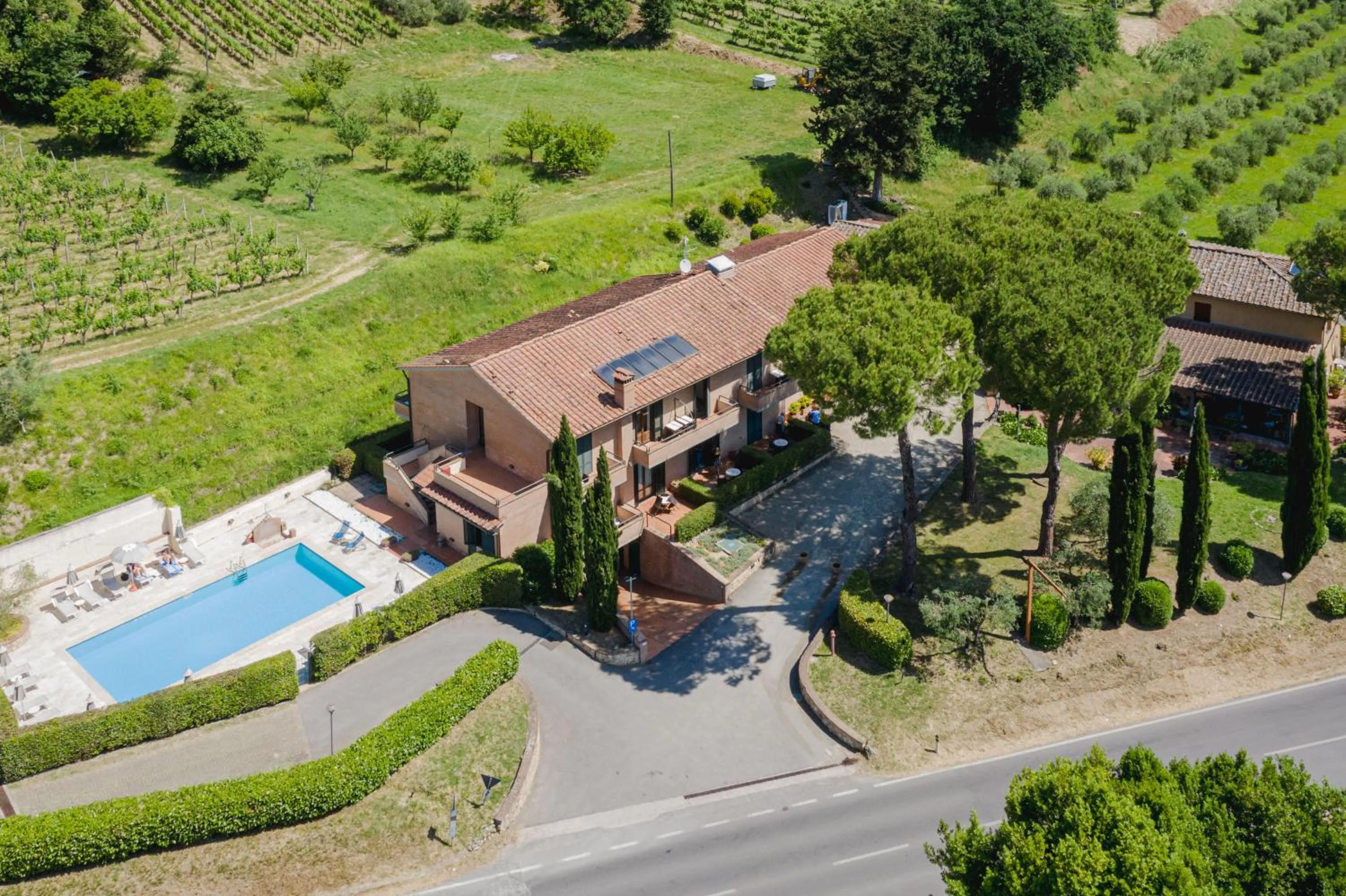 Natural landscape in Hotel Le Colline