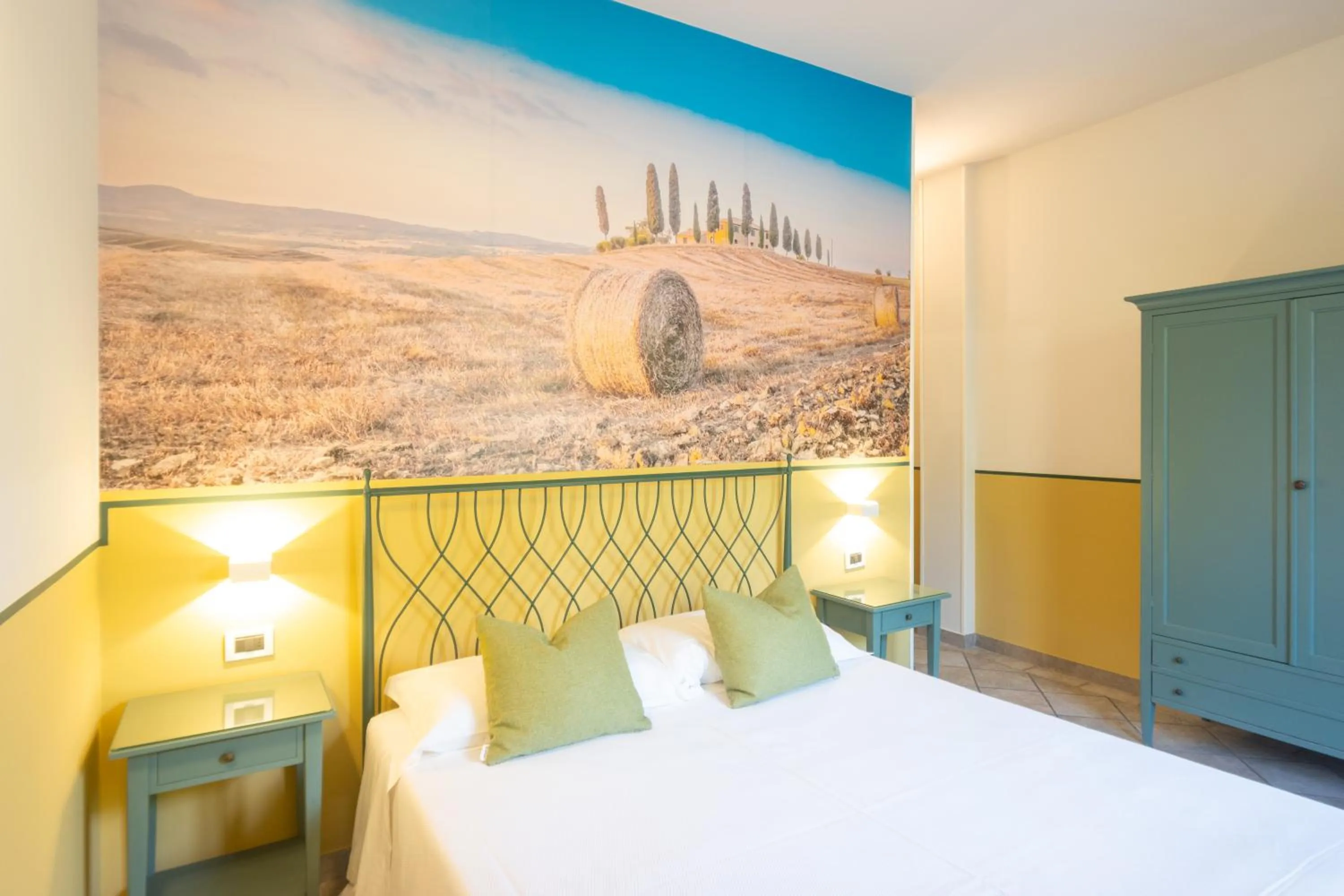 Bed in Hotel Le Colline