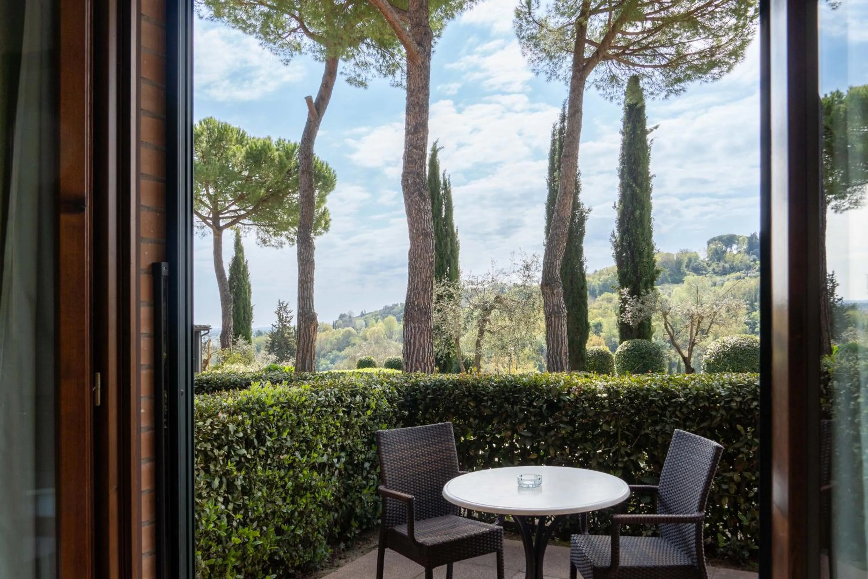 Garden in Hotel Le Colline