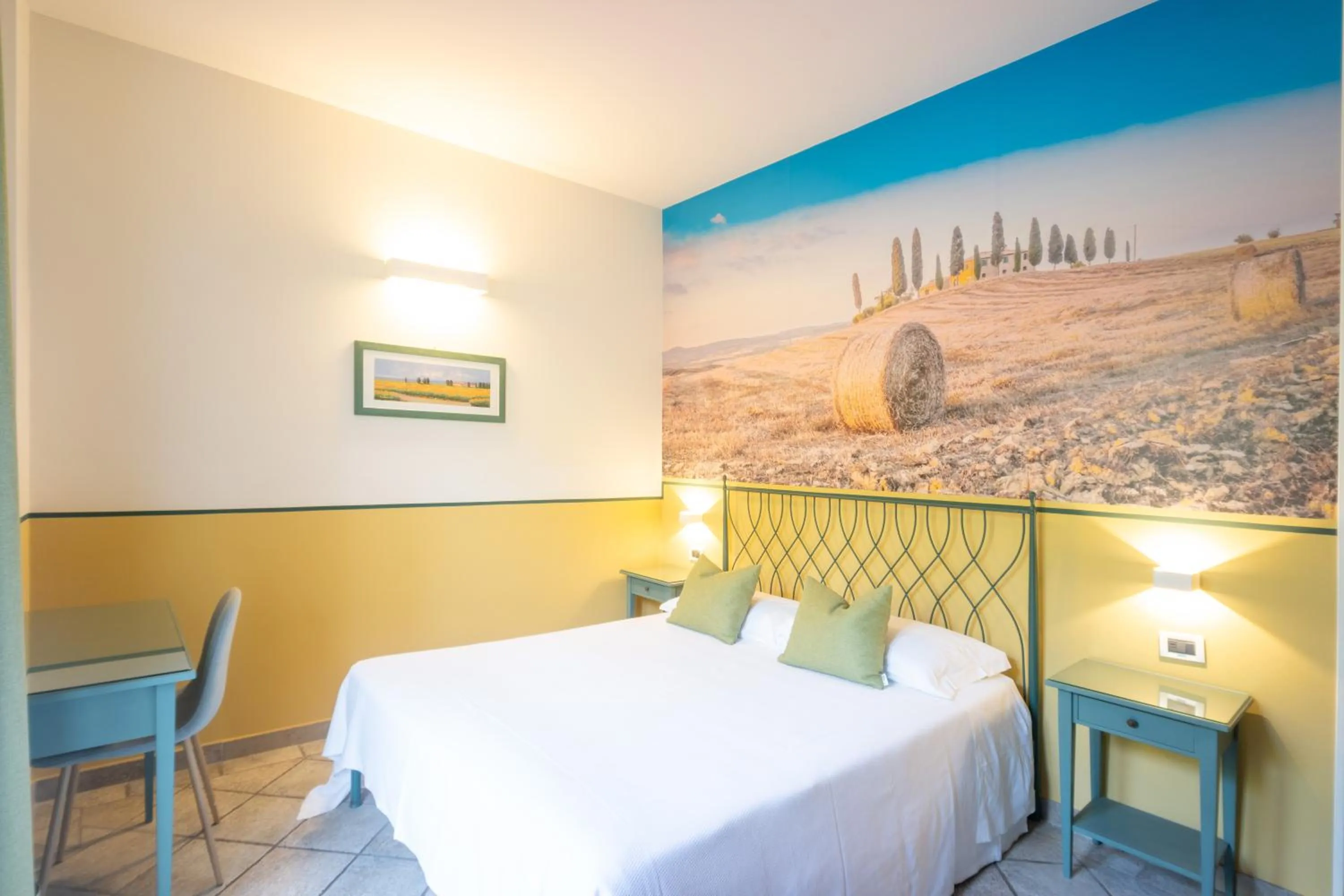 Bed in Hotel Le Colline