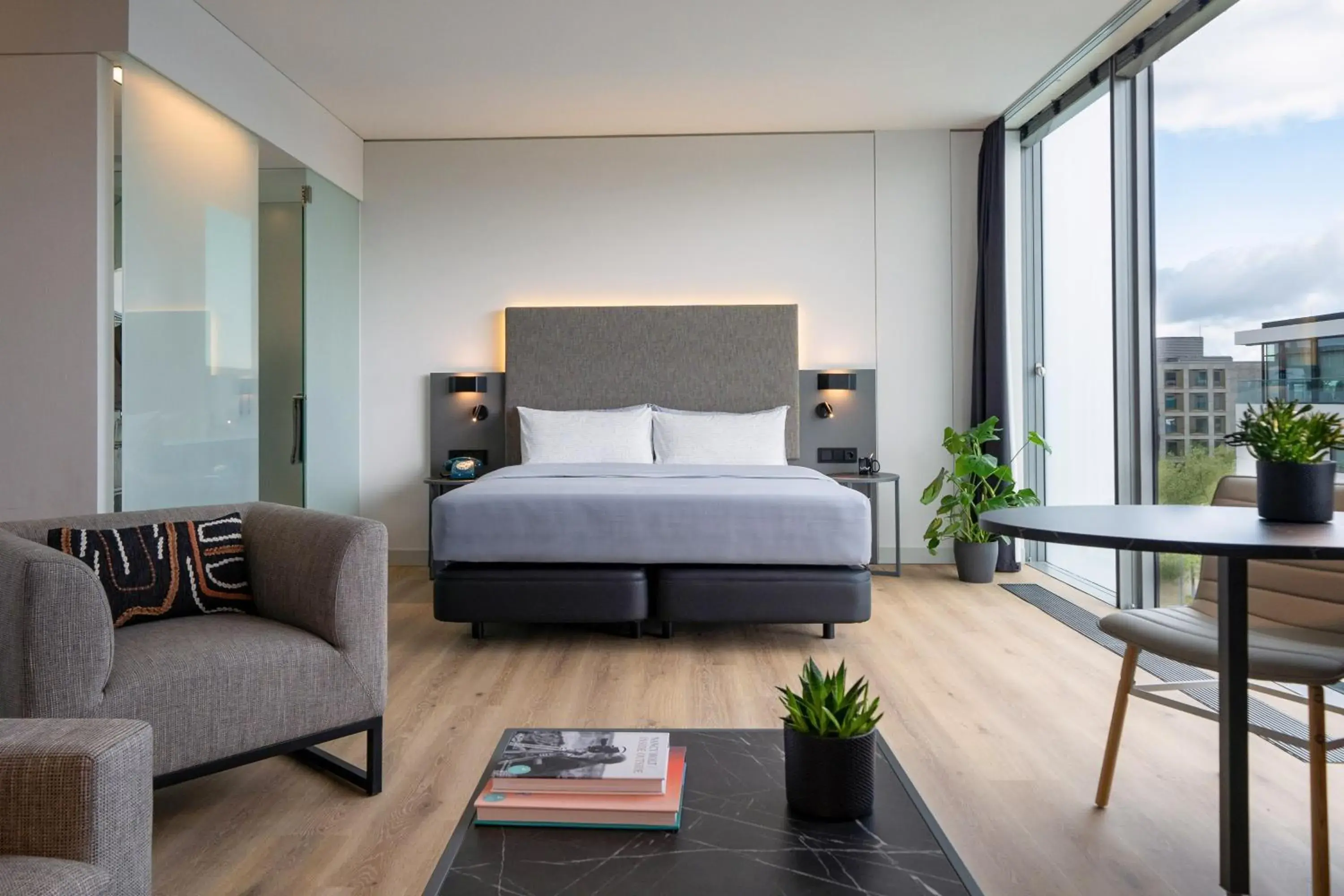 Bed in INNSiDE by Meliá München Parkstadt Schwabing Bed in INNSiDE by Meliá München Parkstadt Schwabing