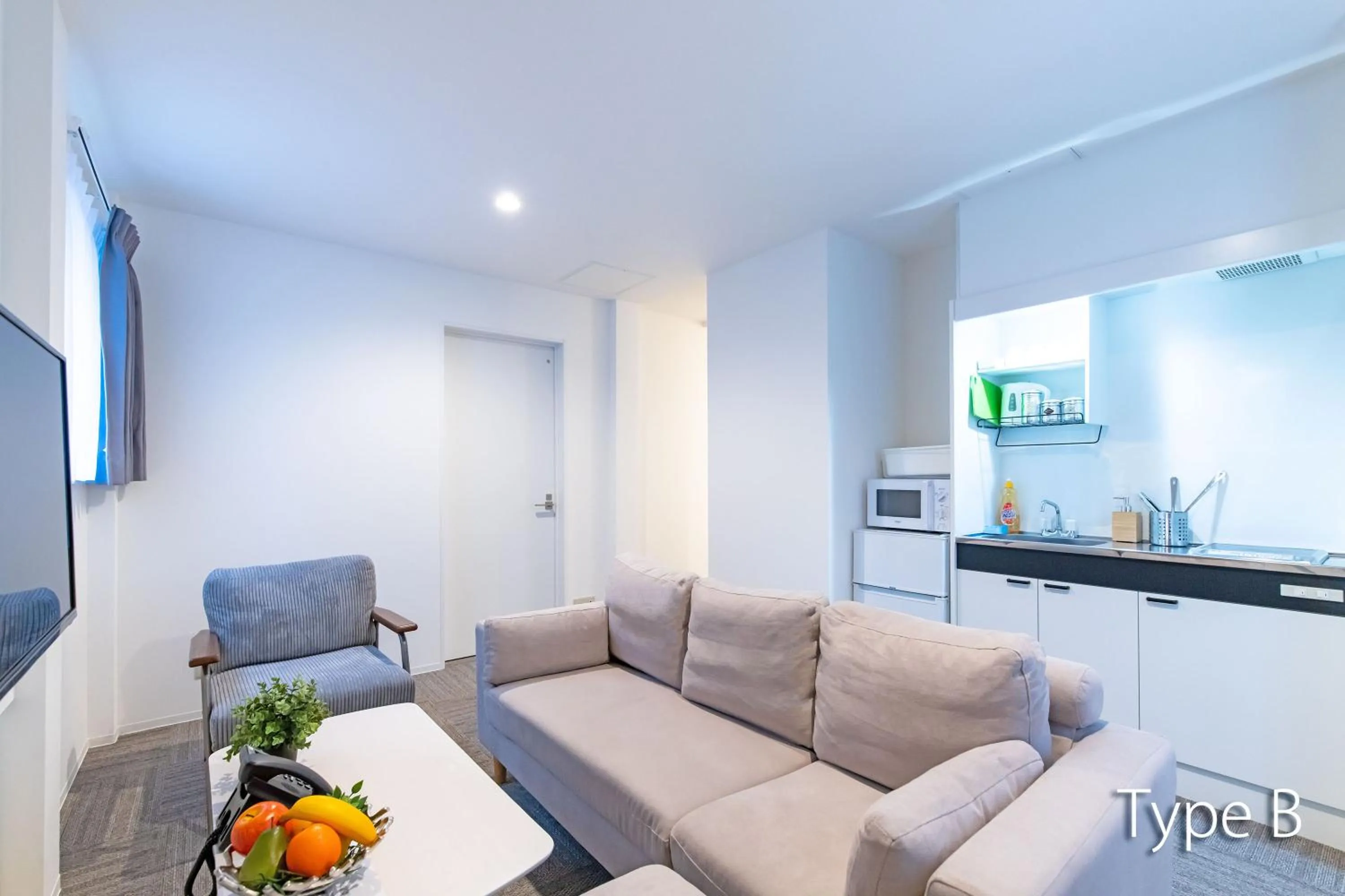 Living room in Hermitage Nishi Shinjuku