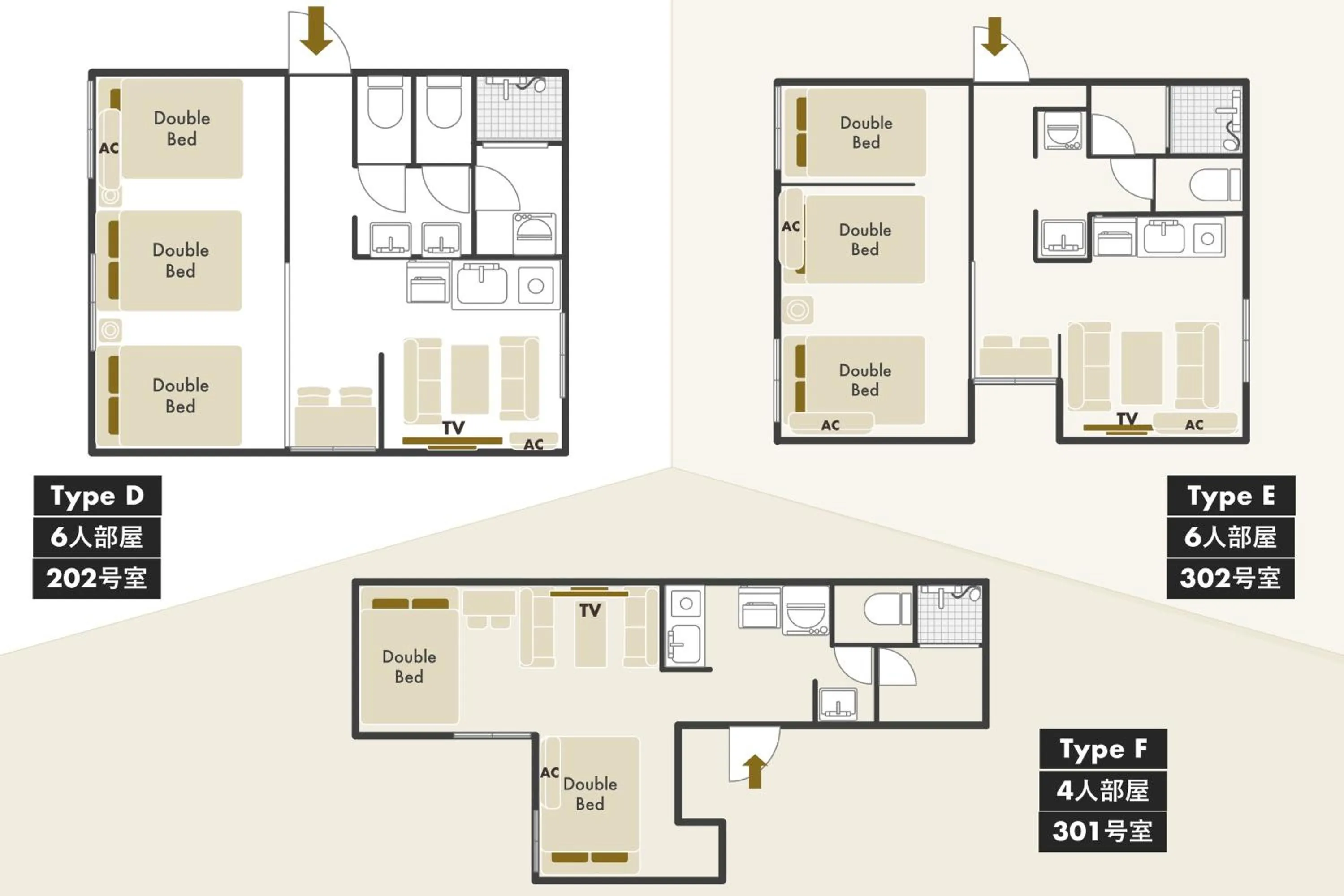Floor plan in Hermitage Nishi Shinjuku