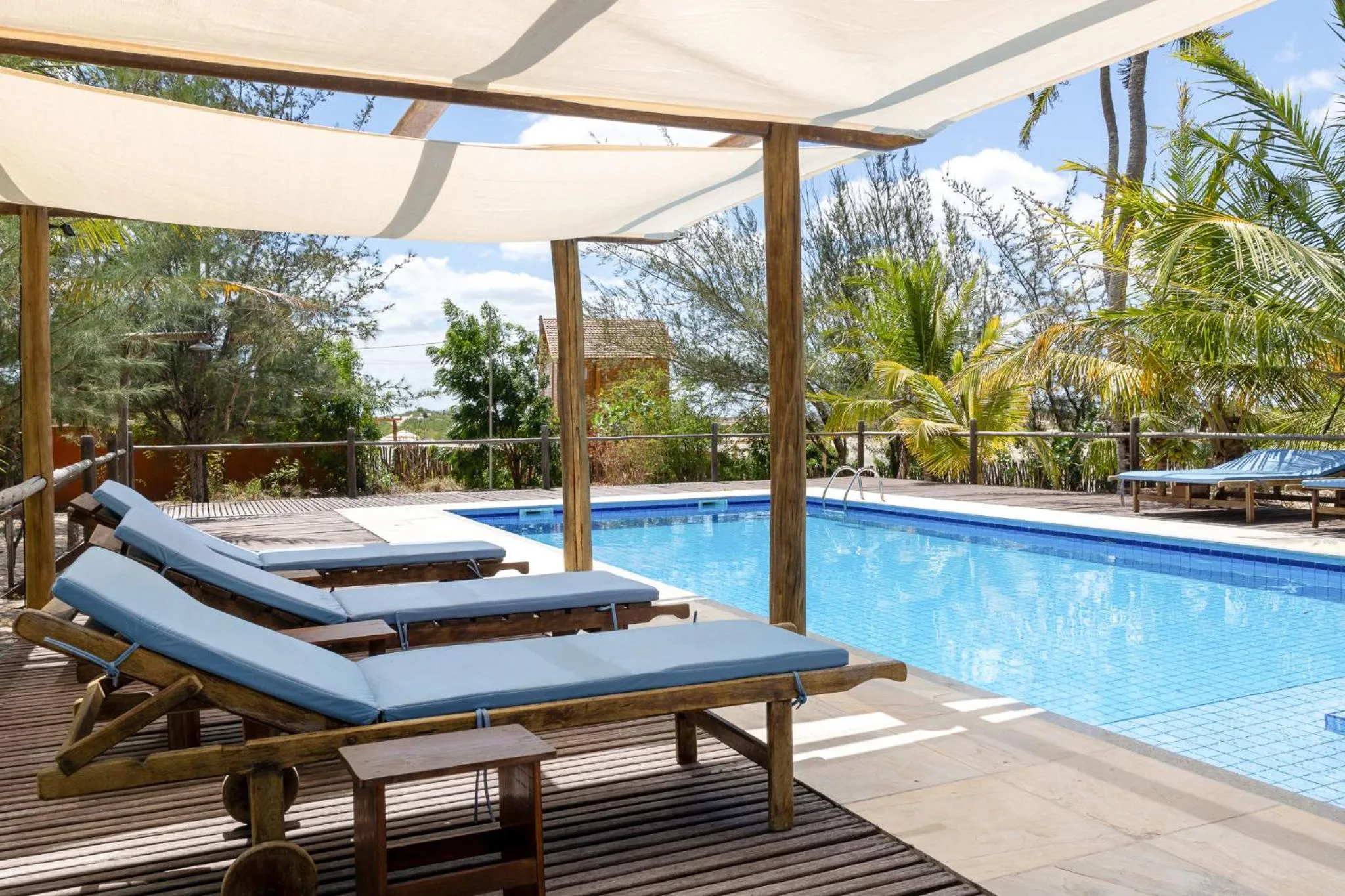 Swimming pool in Pousada Portal do Vento