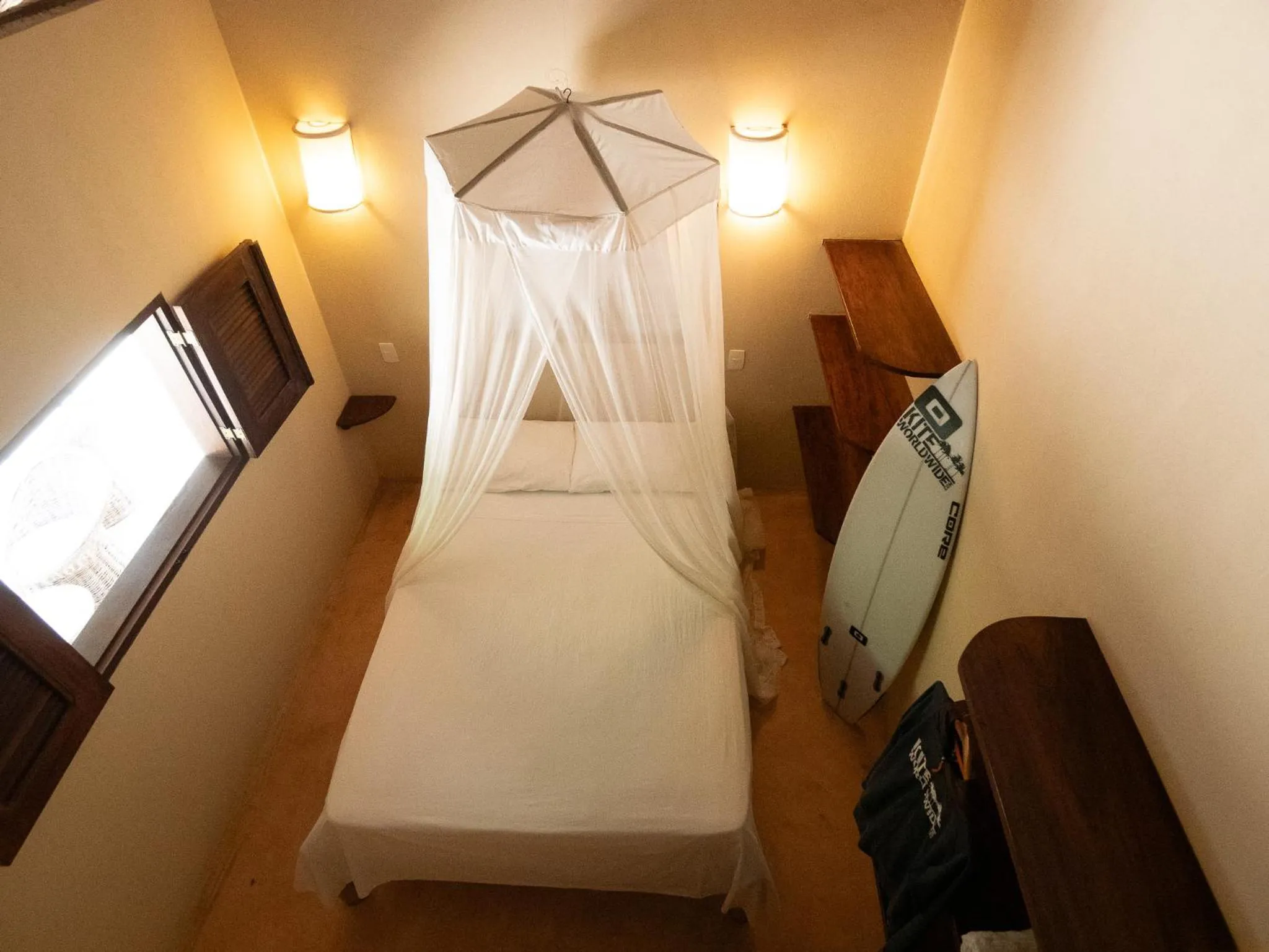 Bed in Pousada Portal do Vento