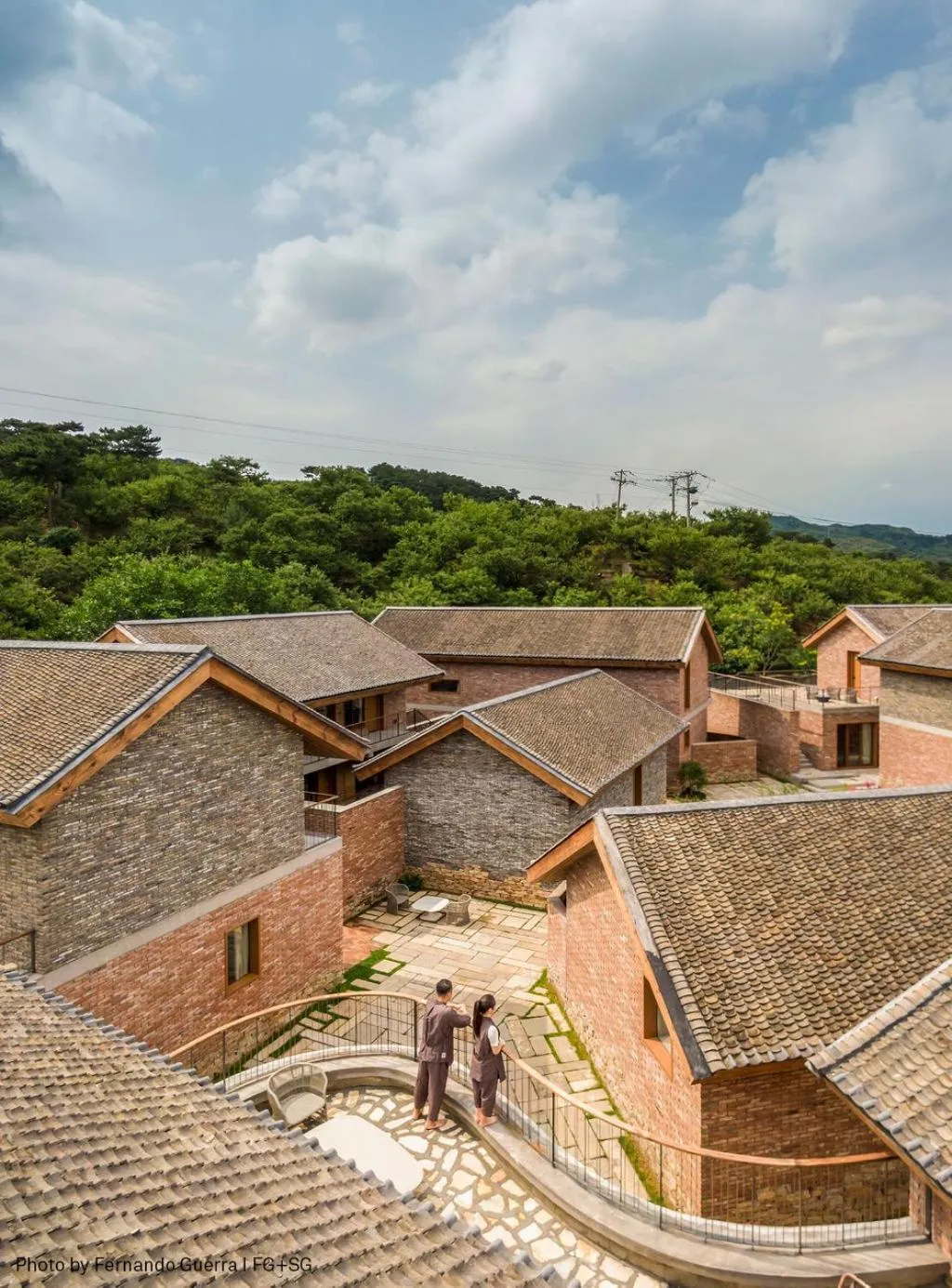 Natural landscape in Sansa Village Boutique Hotel at Mutianyu Great Wall Adjoin to Mutianyu Great Wall - Room with the View of Great Wall - Jacuzzi with the View of Great Wall - Vehicle Shuttle Service - International Catering - SPA& Nail Beauty Facilities