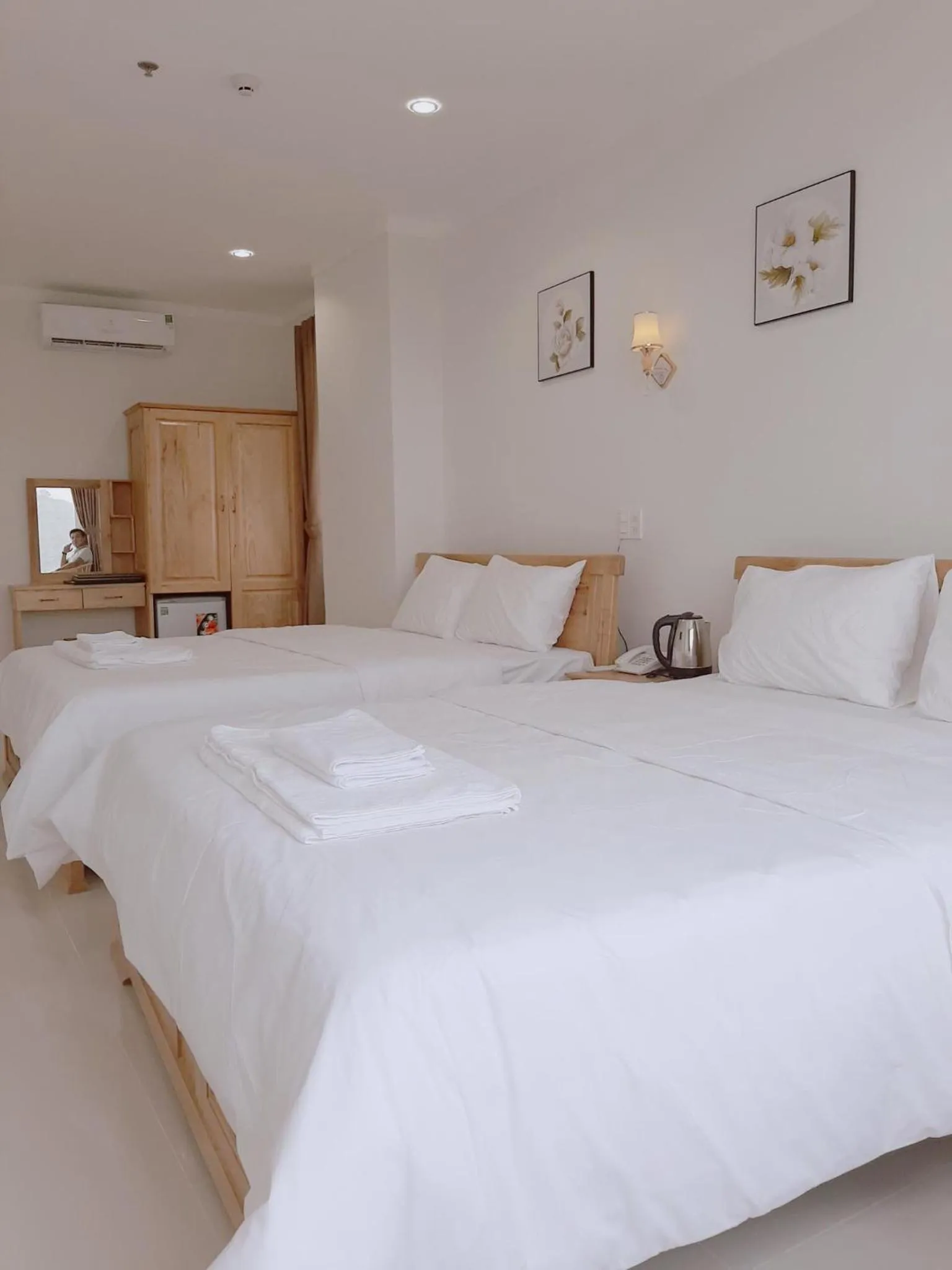 Bed in Minh Manh Hotel 2