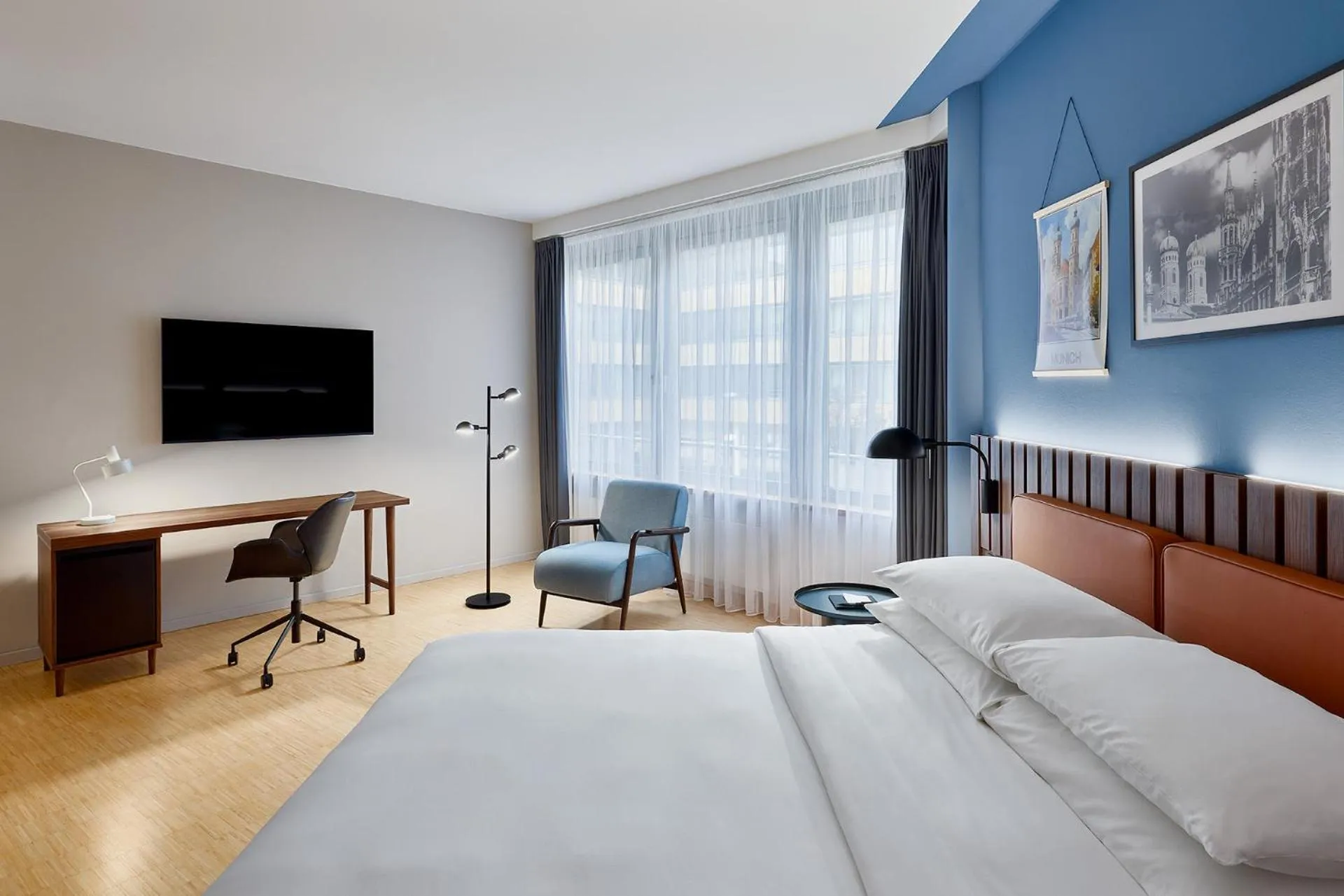 Bed in Four Points by Sheraton Munich Messe