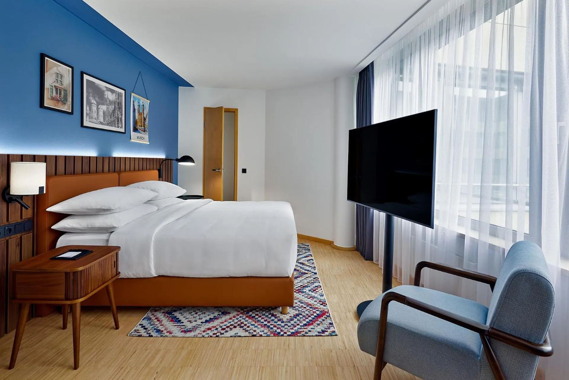 Bed in Four Points by Sheraton Munich Messe