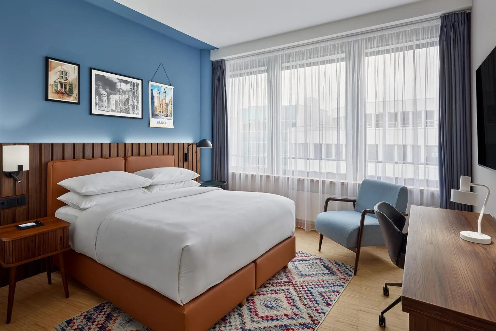 Bed in Four Points by Sheraton Munich Messe